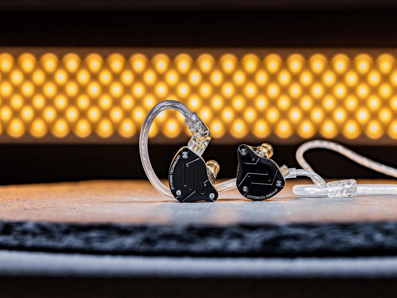 Alt view image 2 of 5 - KZ ZS10 PRO Gaming Earbuds Headphone,KZ in Ear Monitor IEM Headphone,4BA+1 DD Bass Professional Earphone with Detachable Cable for Musicial System (ZS10 PRO-Matte Black, No Microphone)...