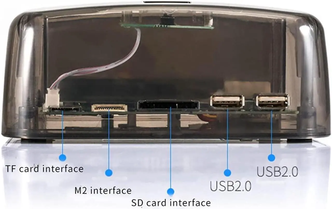 Alt view image 3 of 4 - RIWPKFH HDD Docking Station USB 3.0 to SATA IDE Case for Hard Drive 2.5 3.5 Inch SSD HDD Enclosure Hard Disk Docking Station