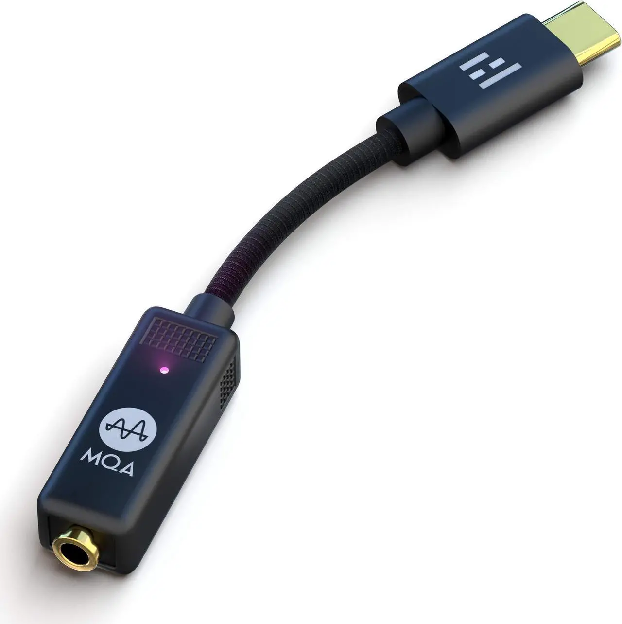 Main image of HELM Audio BOLT DAC/AMP, USB-C Portable High-End DAC/Headphone Amplifier with MQA Playback. Mobile Studio Sound for Android, iOS and PC. USB-C to 3.5mm Audio, THX Certified