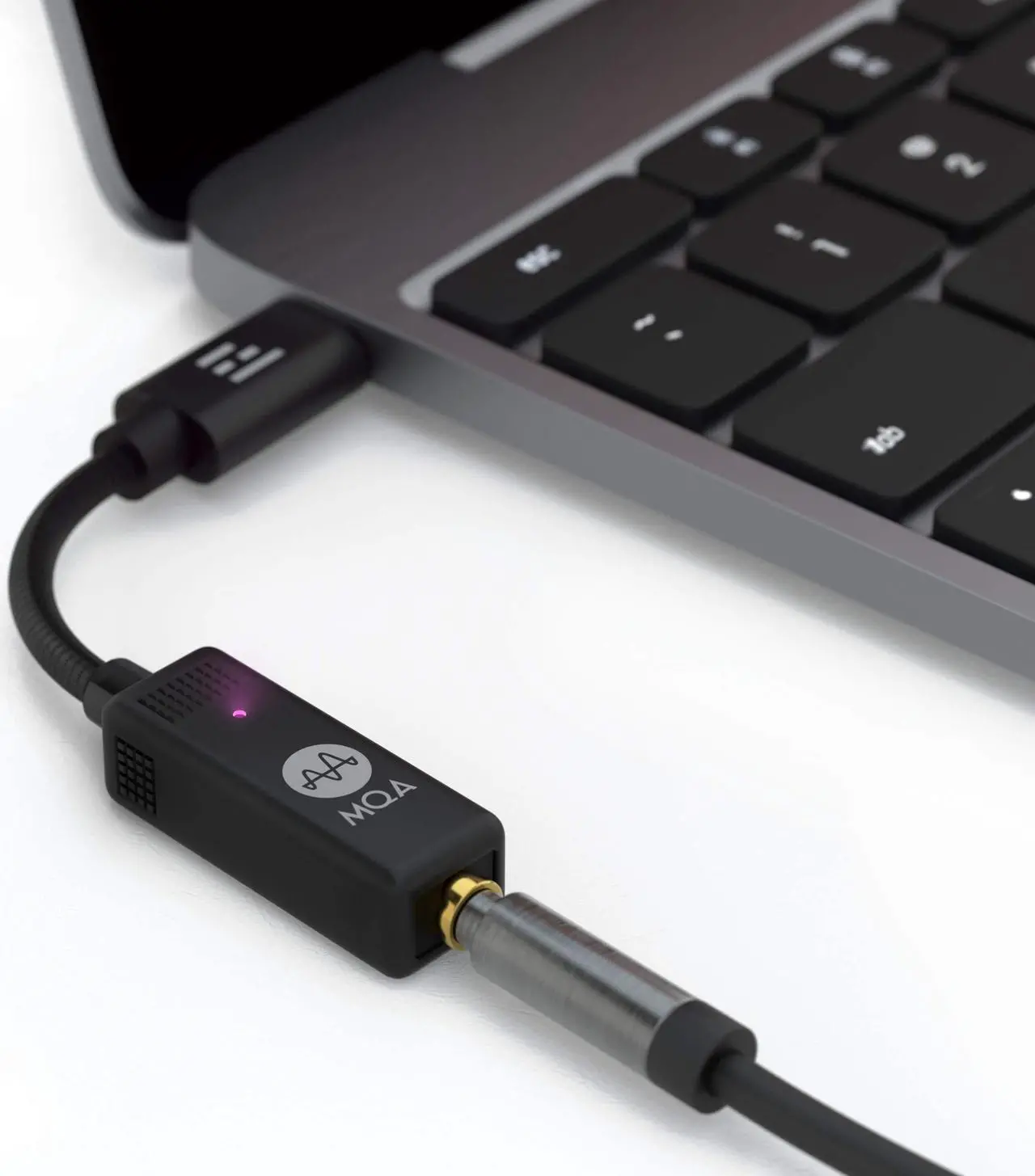 Alt view image 4 of 5 - HELM Audio BOLT DAC/AMP, USB-C Portable High-End DAC/Headphone Amplifier with MQA Playback. Mobile Studio Sound for Android, iOS and PC. USB-C to 3.5mm Audio, THX Certified