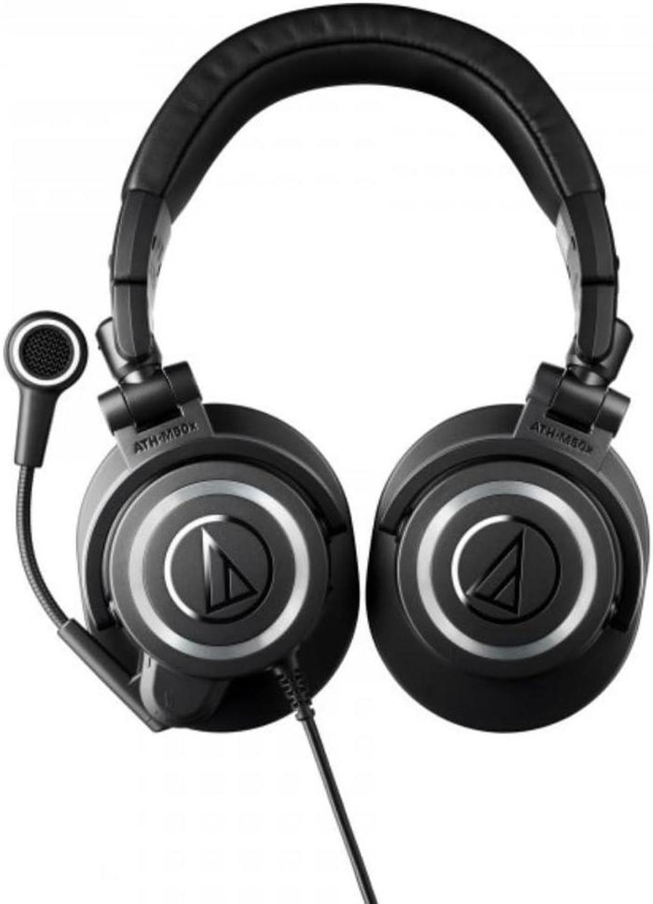 Alt view image 3 of 5 - Audio Technica ATH-M50X STS-USB StreamSet USB Streaming Headset Bundle with 3ft USB Extension Cable 3.0 and Instrument Polishing Cloth - Podcast Headphones, Streaming Headset with Mic