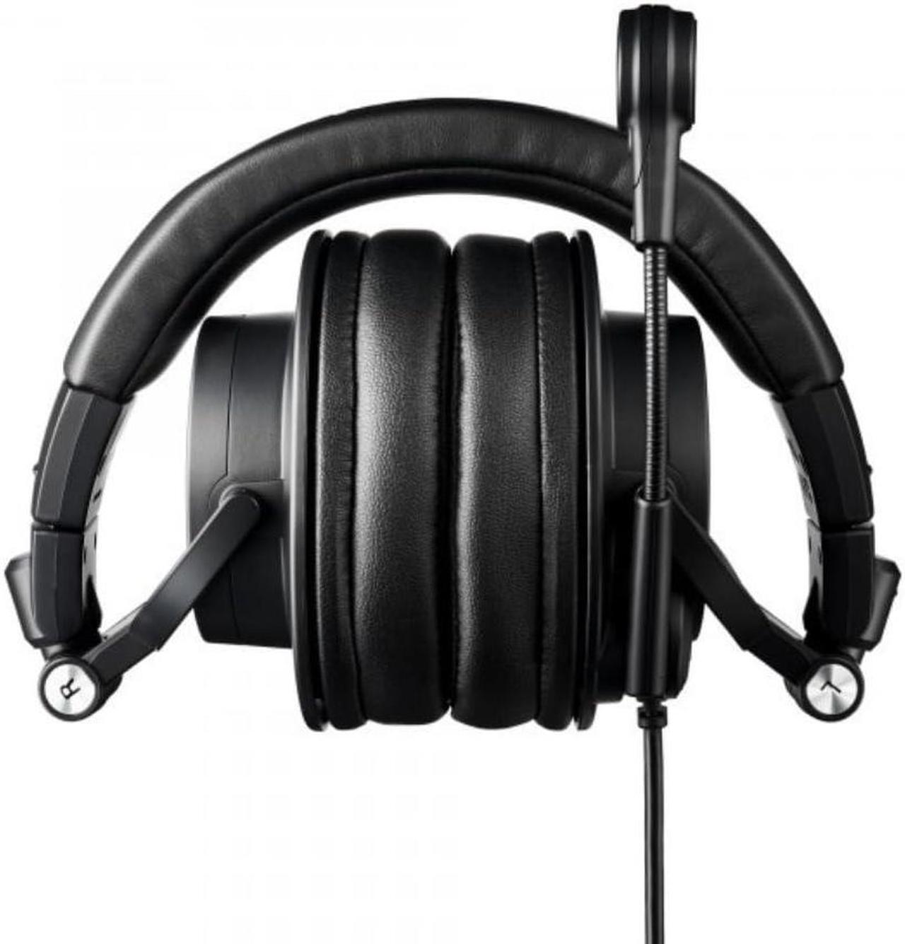 Alt view image 5 of 5 - Audio Technica ATH-M50X STS-USB StreamSet USB Streaming Headset Bundle with 3ft USB Extension Cable 3.0 and Instrument Polishing Cloth - Podcast Headphones, Streaming Headset with Mic