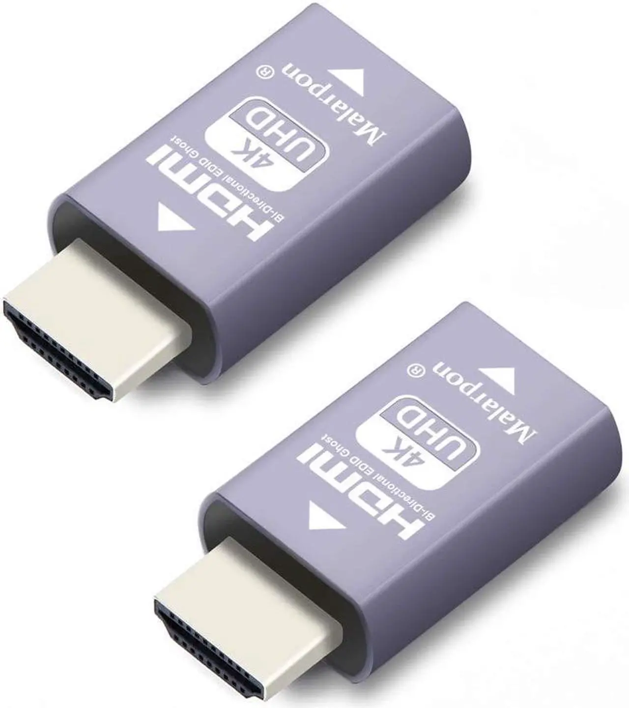 Main image of Malarpon Hdmi Edid Emulator Passthrough 3rd Generrtion Aluminum fit Headlesskeep The EDID of The Monitor Active Switches and Extenders 3840x2160@59Hz 2P