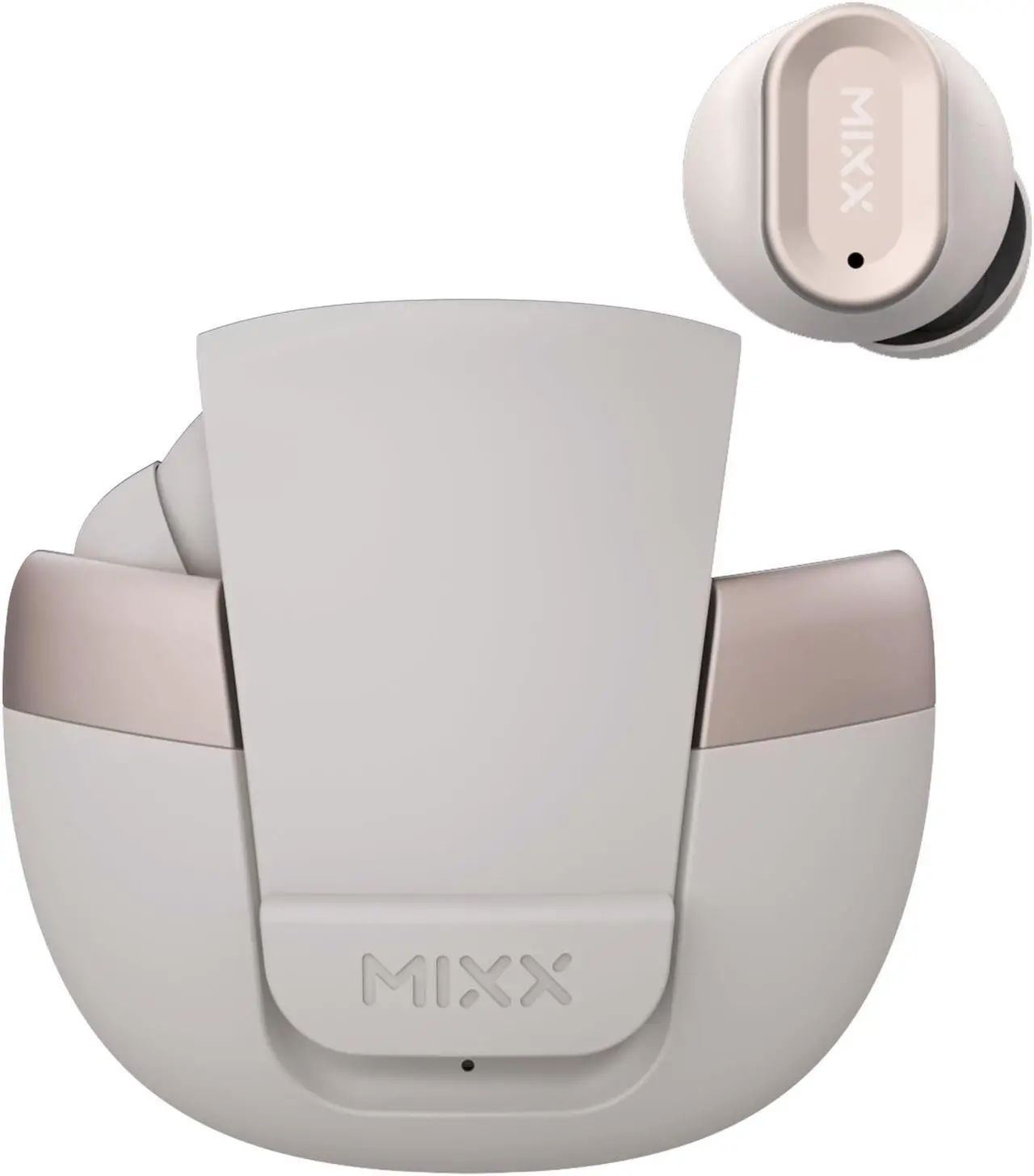 Main image of MIXX StreamBuds Solo 1 - Wireless Earbuds (Champagne)