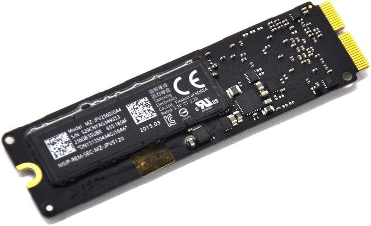 Alt view image 3 of 5 - Padarsey 256GB SSD (PCIe 3.0 x4, SSUBX) Compatible for MacBook Air 13" A1466 (Early 2015, 2016, Mid 2017)