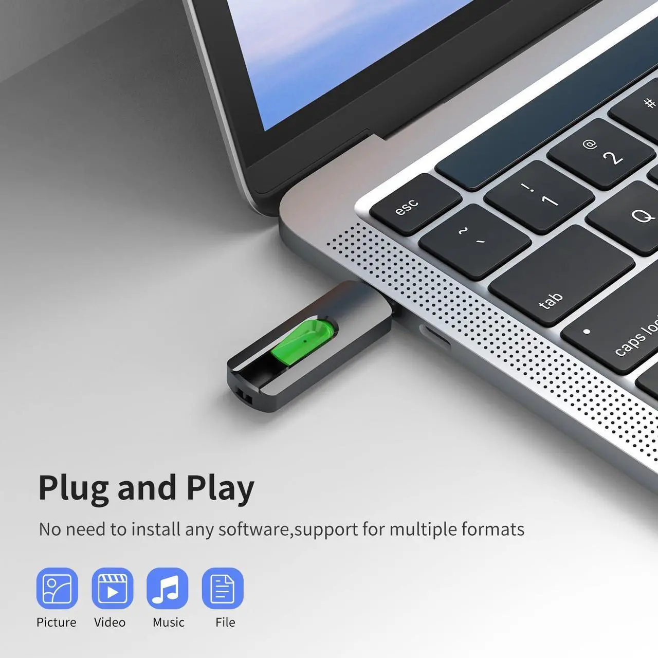 Alt view image 2 of 5 - RAOYI 10Pcs 8GB USB Flash Drives Slide Retractable Memory Stick Bulk USB 2.0 Thumb Drive Jump Drive Zip Drive USB Sticks Data Storage Backup for PC Mac (8G, 10 Mixed Color)