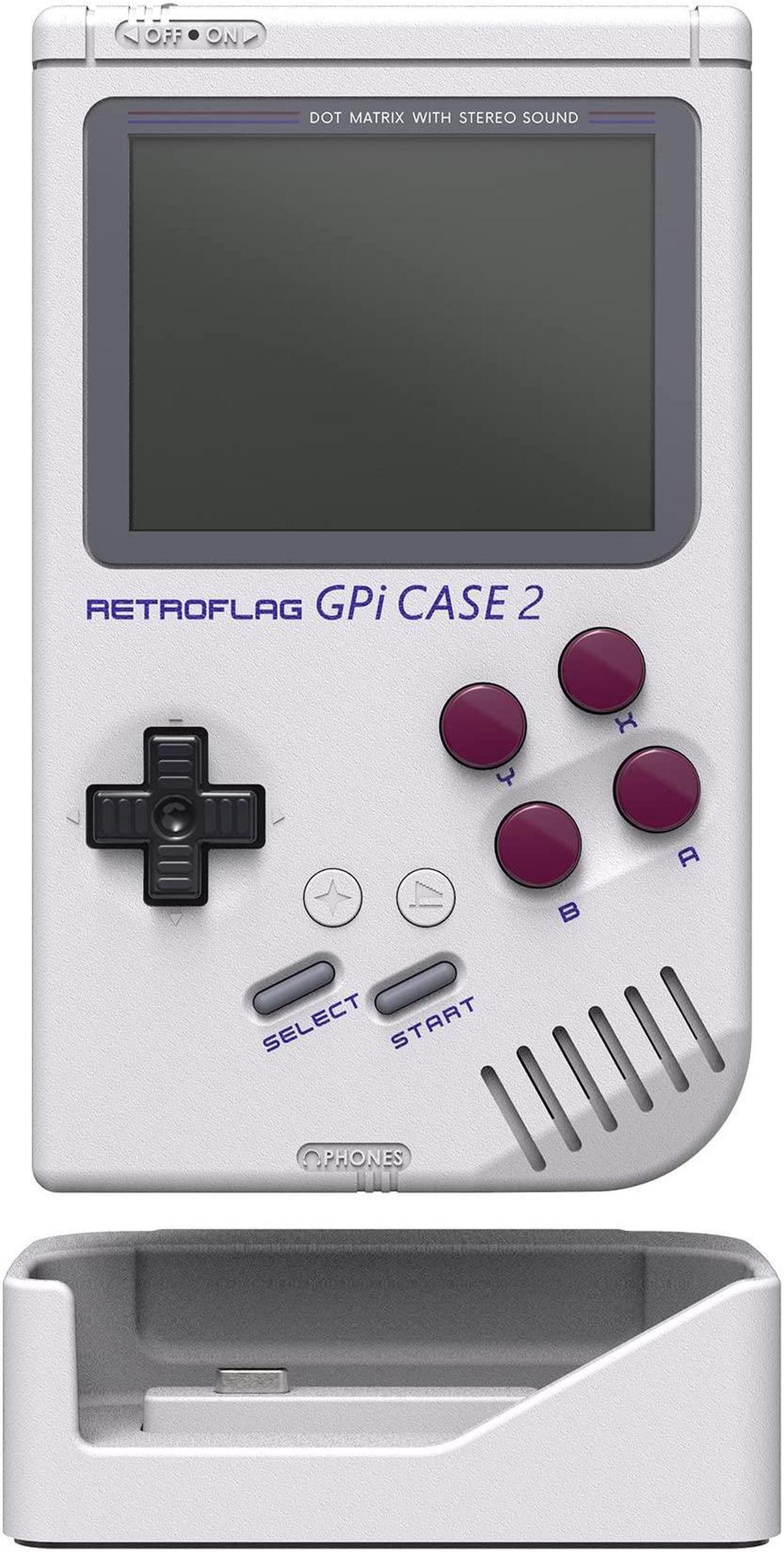 Main image of Retroflag GPi Case 2 for Raspberry Pi CM4,3.0" LCD, with Charger Dock Type C Charging Port and Pi Easy Install with Carrying Bag
