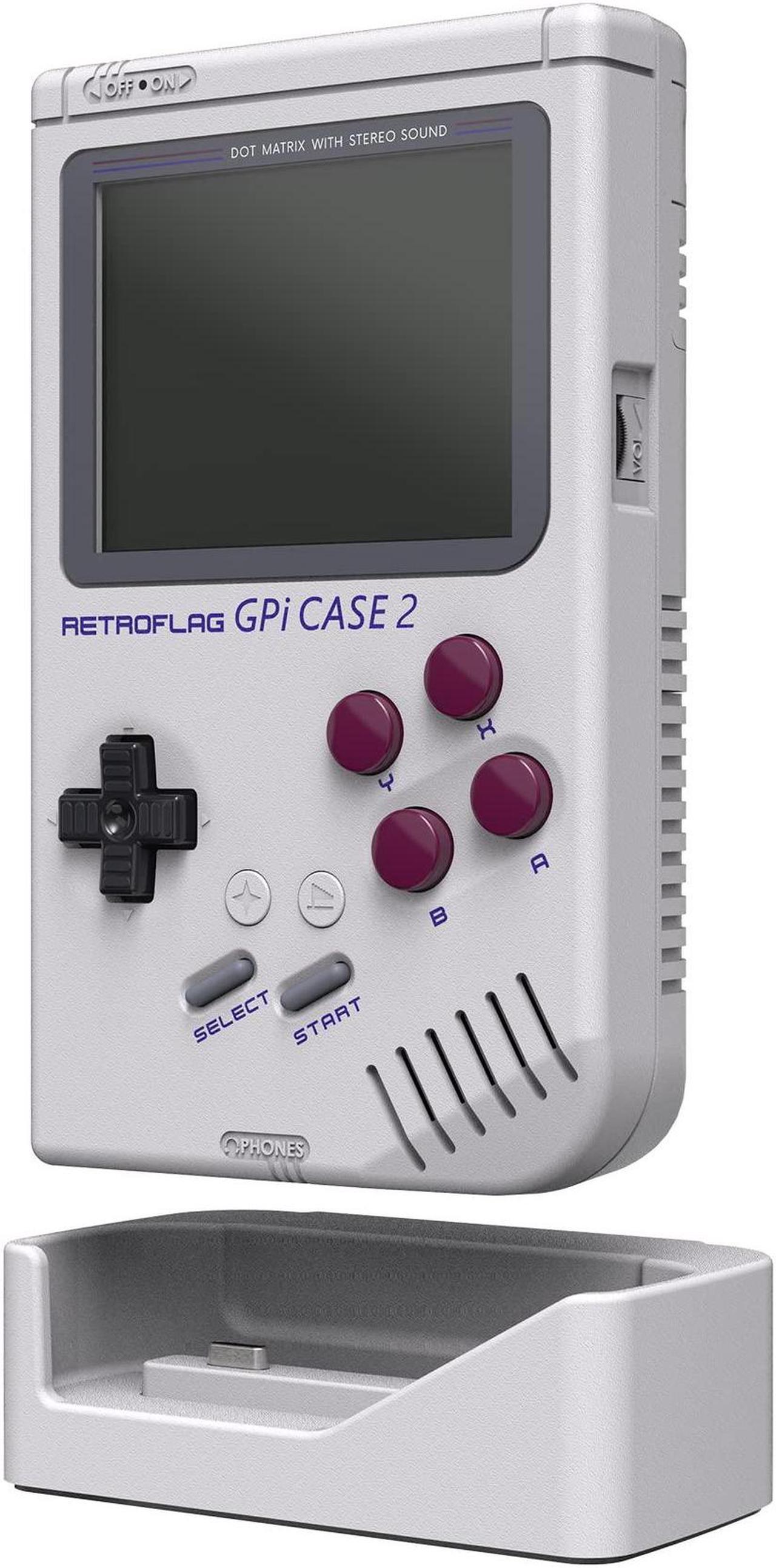 Alt view image 3 of 5 - Retroflag GPi Case 2 for Raspberry Pi CM4,3.0" LCD, with Charger Dock Type C Charging Port and Pi Easy Install with Carrying Bag