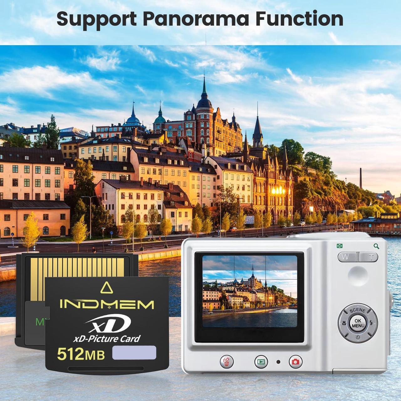 Alt view image 3 of 5 - xD-Picture Card 512MB,512MB Xd Flash Memory Cards Compatible with Olympus Fujifilm Old Digital Cameras,Support Panorama Function (Tpye Standard)
