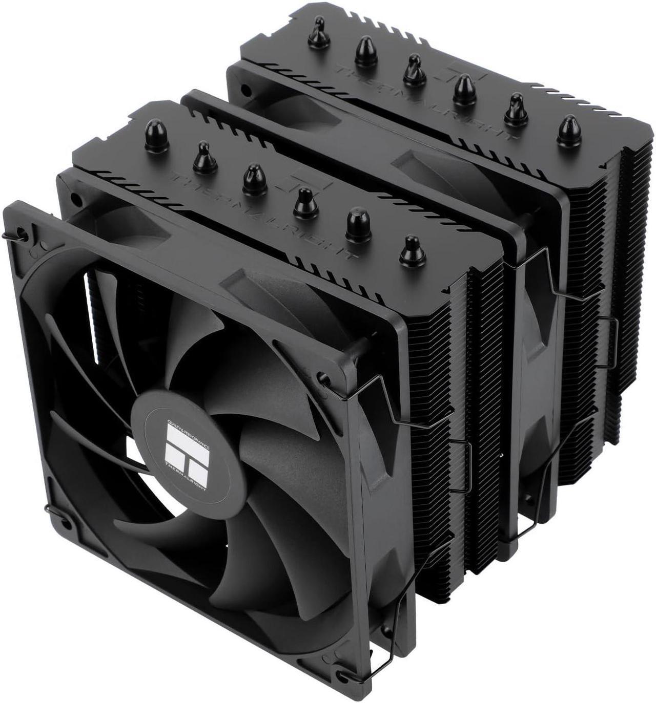 Main image of Thermalright Peerless Assassin 120 SE Black CPU Air Cooler, 6 Heat Pipes, Dual TL-C12C PWM Fans, 155mm High CPU Cooling,forAM4/AM5&Intel LGA 1851/1700/1150/1151/1200(PA120SE Black)