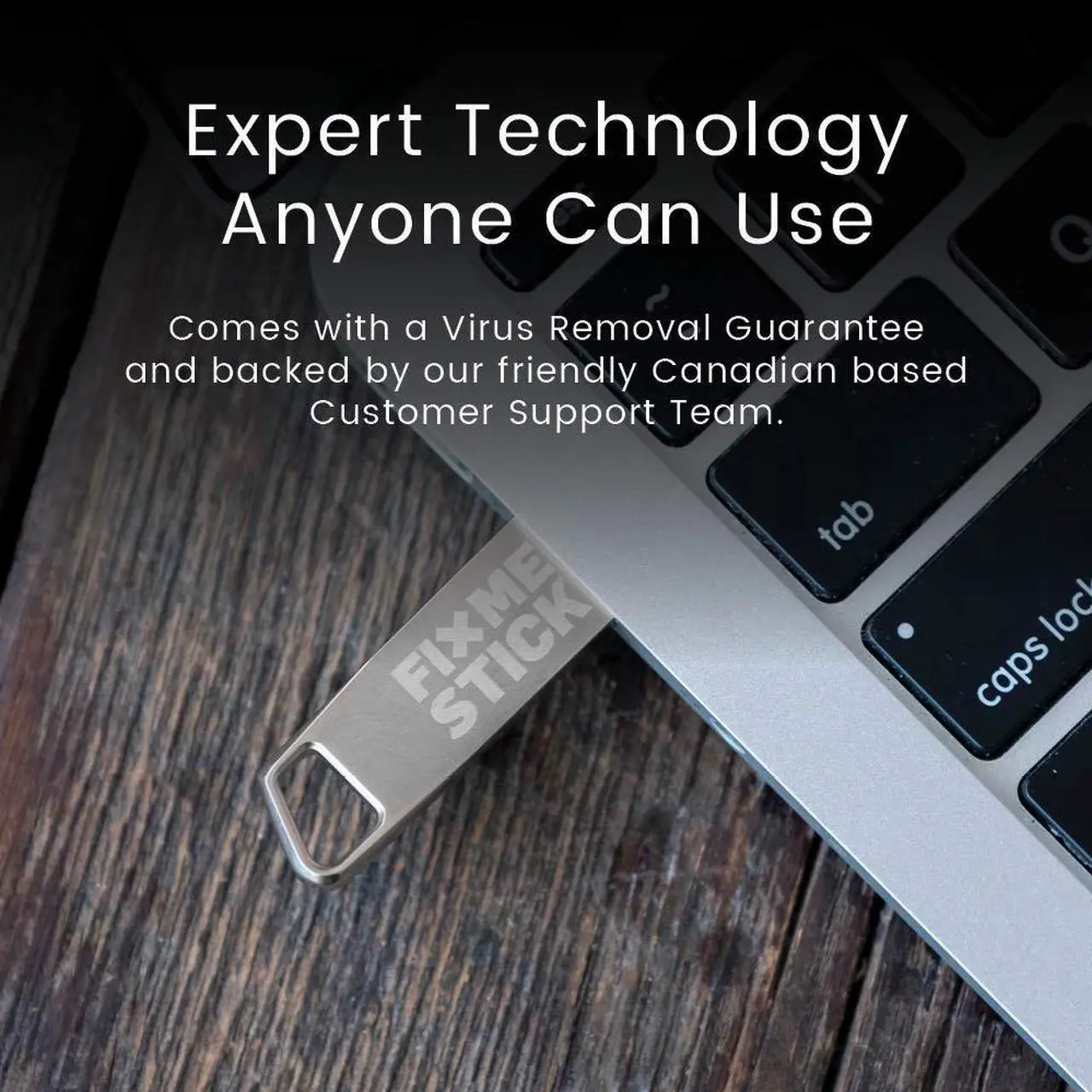 Alt view image 2 of 5 - FixMeStick Computer Virus Removal Stick for Apple Macs - Unlimited Use on Up to 3 Apple Laptops or Desktops for 1 Year - Works with Your Antivirus