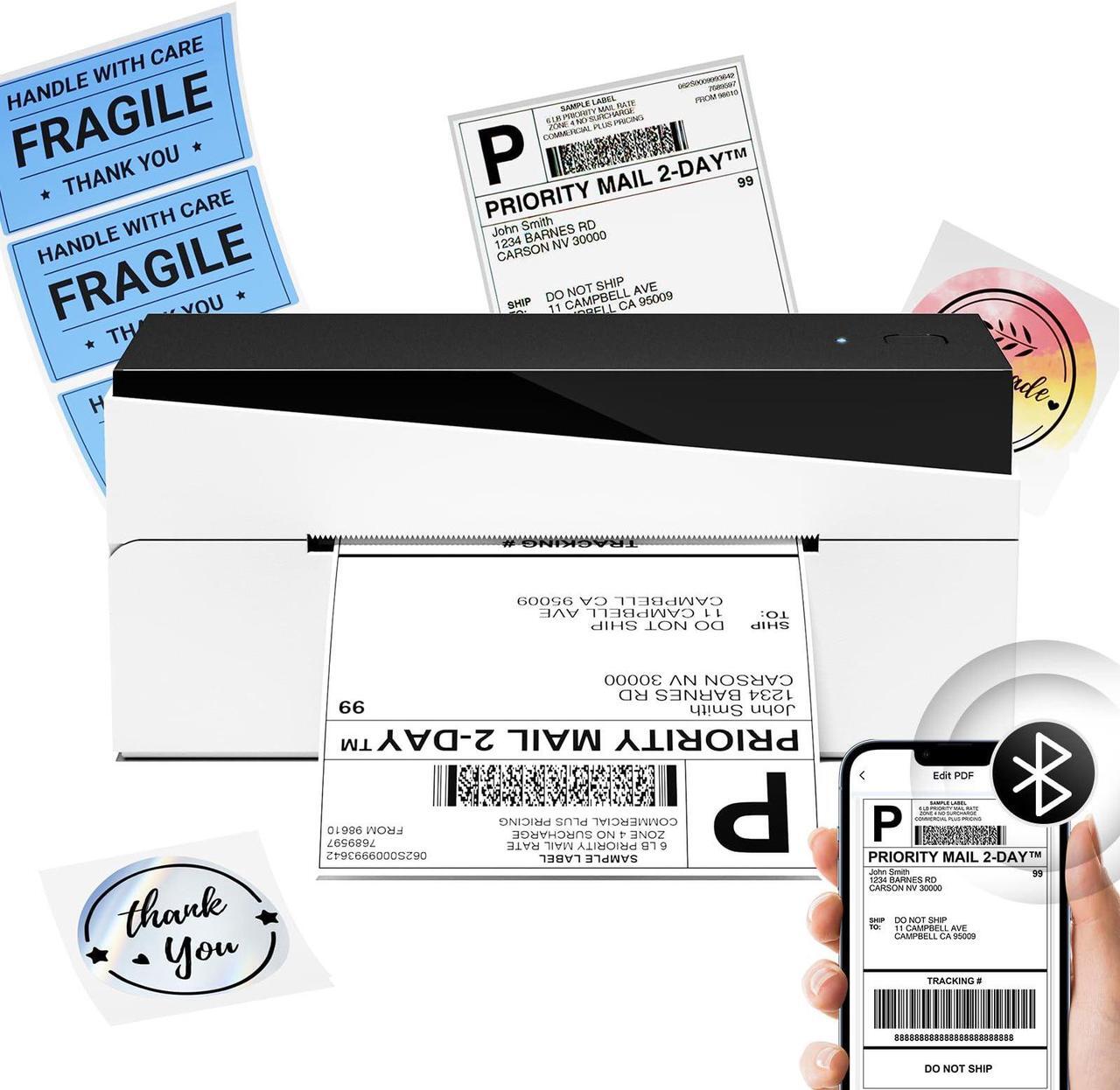Main image of Omezizy Bluetooth Shipping Label Printer 4x6, 249BT Thermal Label Printer for Small Business, 4x6 Thermal Shipping Label Printer, Bluetooth Thermal Printer, Compatible with , Ebay, USPS