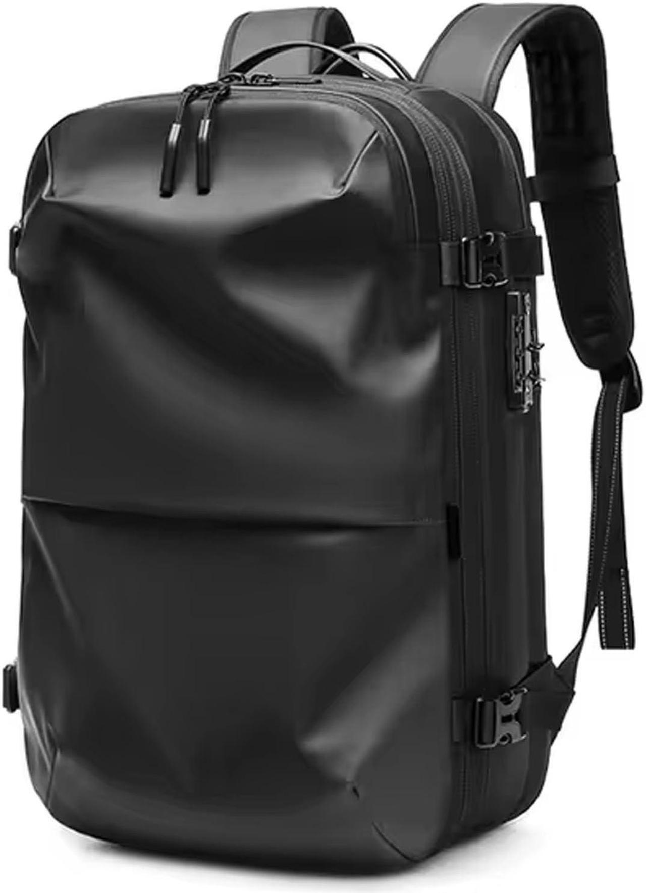 Main image of Visnalefry 60L Airback Backpacks Expandable Travel Backpack Vacuum Compression Carry on BackPack Anti-theft Waterproof 17inch Laptop Bag