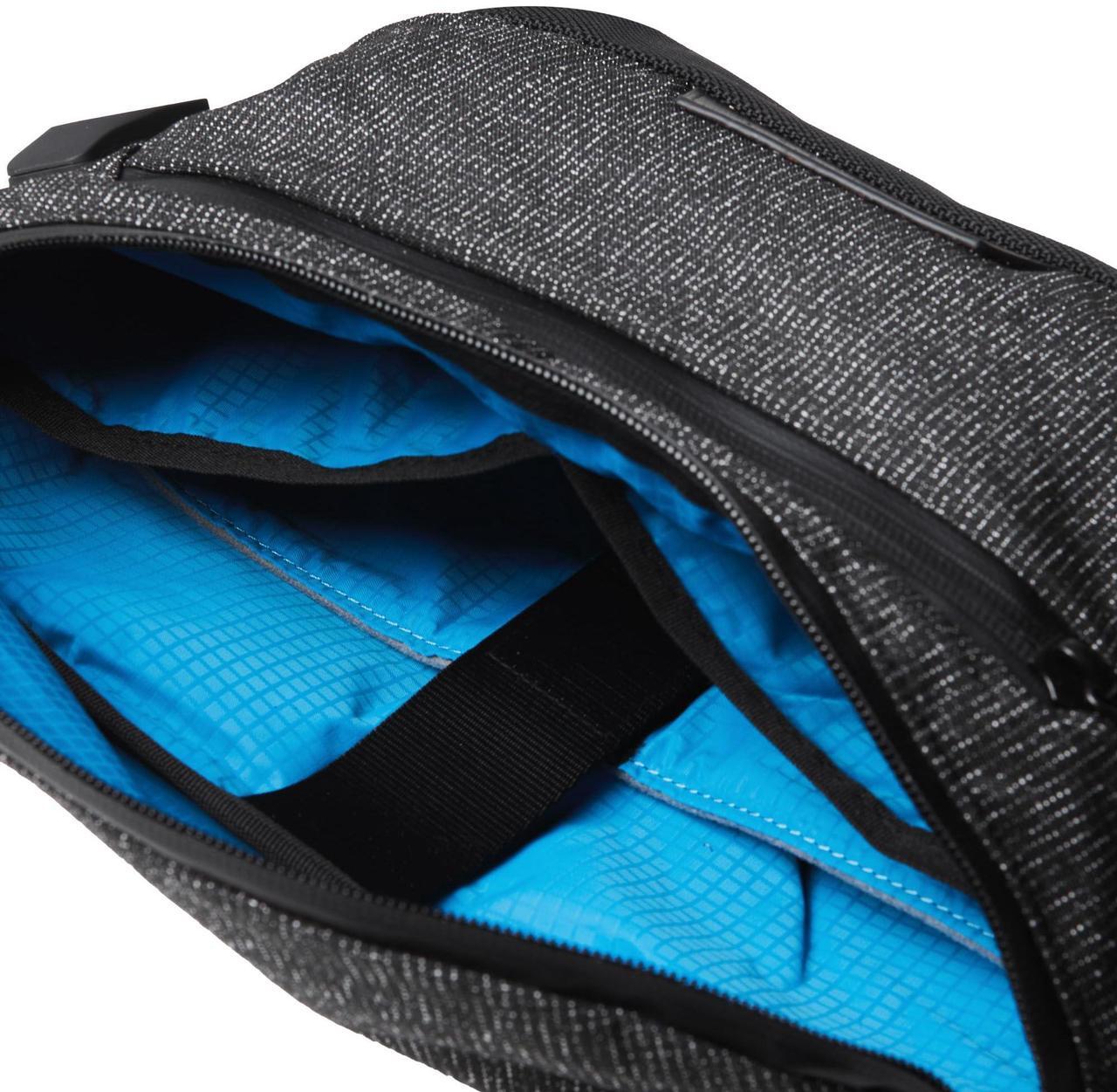 Alt view image 5 of 5 - ALPAKA Bravo Sling Pro V2 - Sling Bag for 11-Inch iPad Pro, Camera, Passport, and More - Anti-Theft Bag for Men and Women - External USB Port - USB-C Cable Included - Charcoal Black Sling Bag