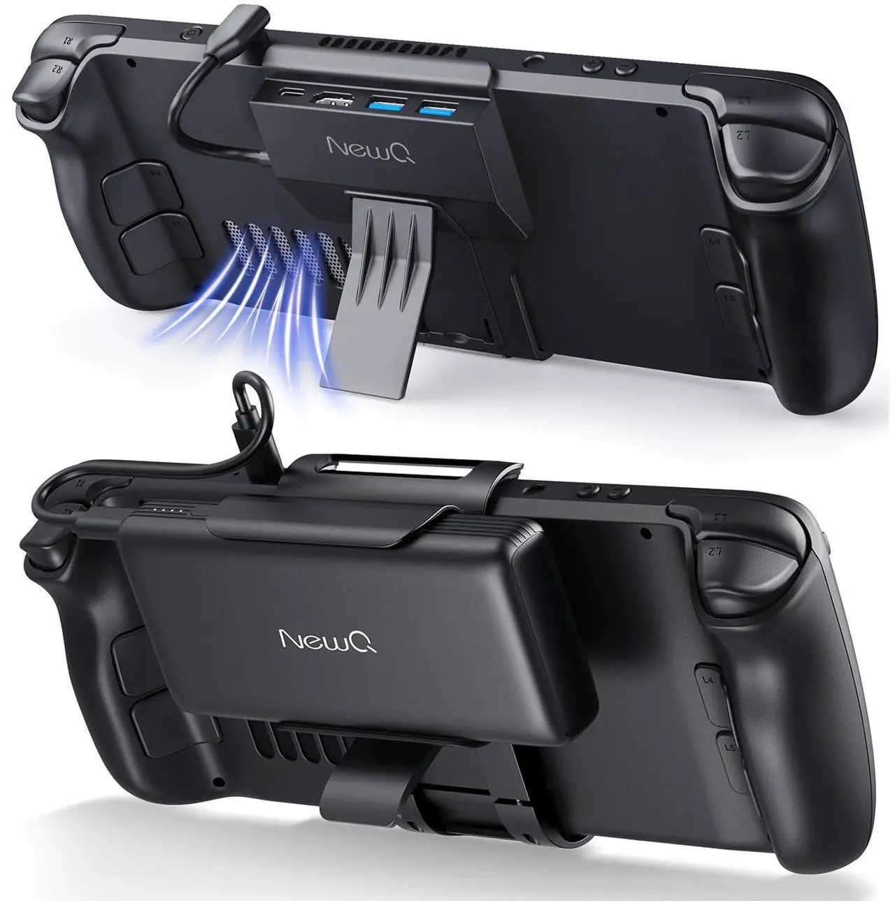 Main image of NewQ Portable Steam Deck Dock and Steam Deck Battery Bank