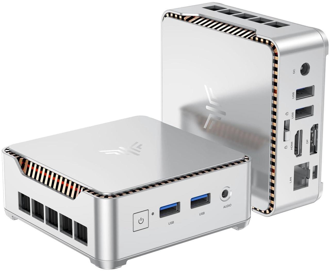 Main image of KAMRUI Essenx E2 Mini PC,W-11 Pro 12th Twin Lake N150 Mini PC(up to 3.6GHz),8GB DDR 256GB M.2 SSD Micro PC,Support DP 4K Triple Display,WiFi,BT,VESA,Gigabit Ethernet Desktop Computer pc Office