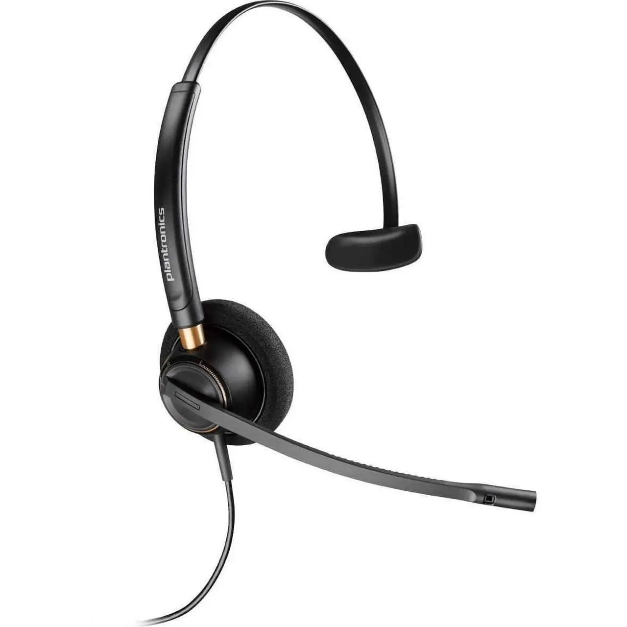 Alt view image 3 of 3 - Plantronics Wired Headset for Unspecified - Black