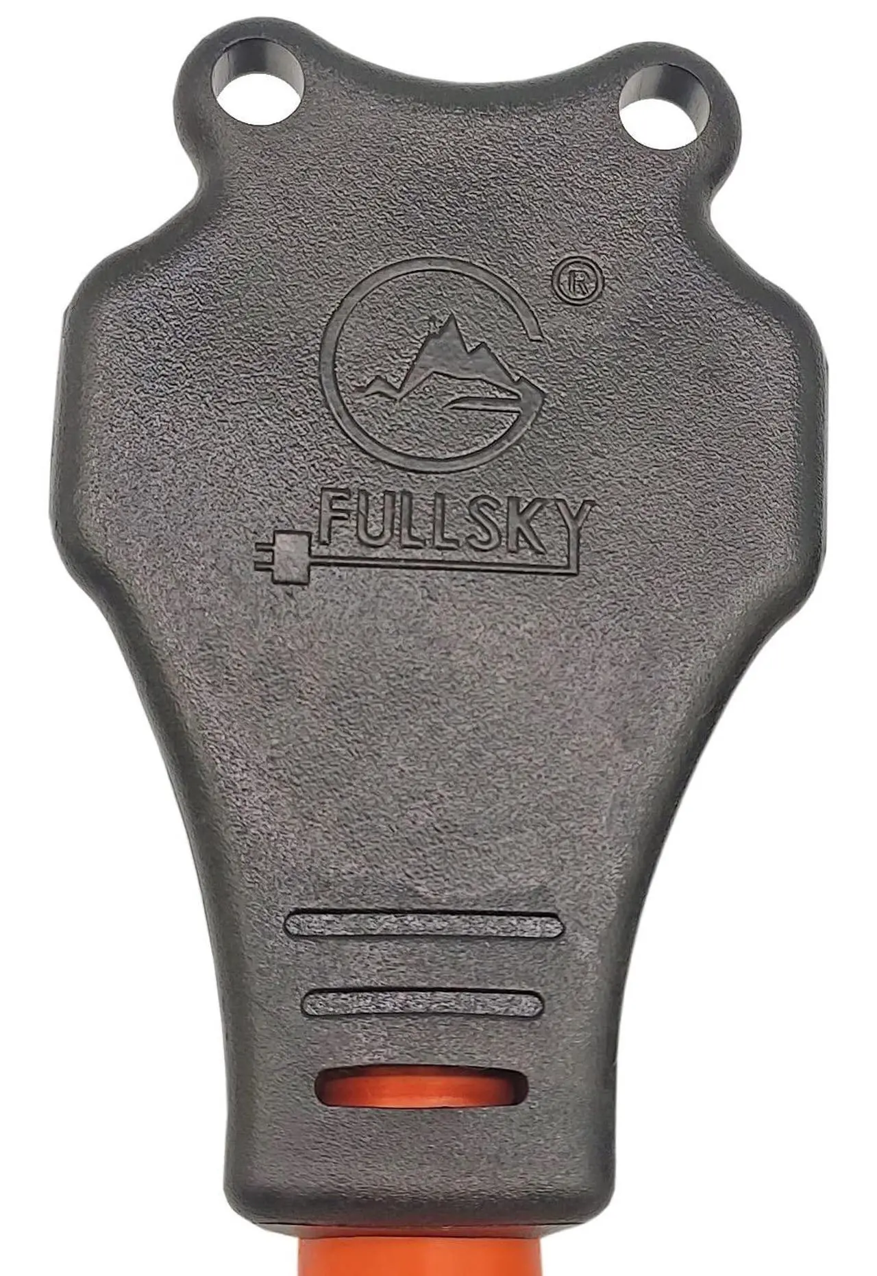 Alt view image 3 of 5 - Fullsky FC-14552T Male 30A dryer plug 14-30P to 5-15R or 5-20R adapter 4 prong to 3 prong 20A output 125V