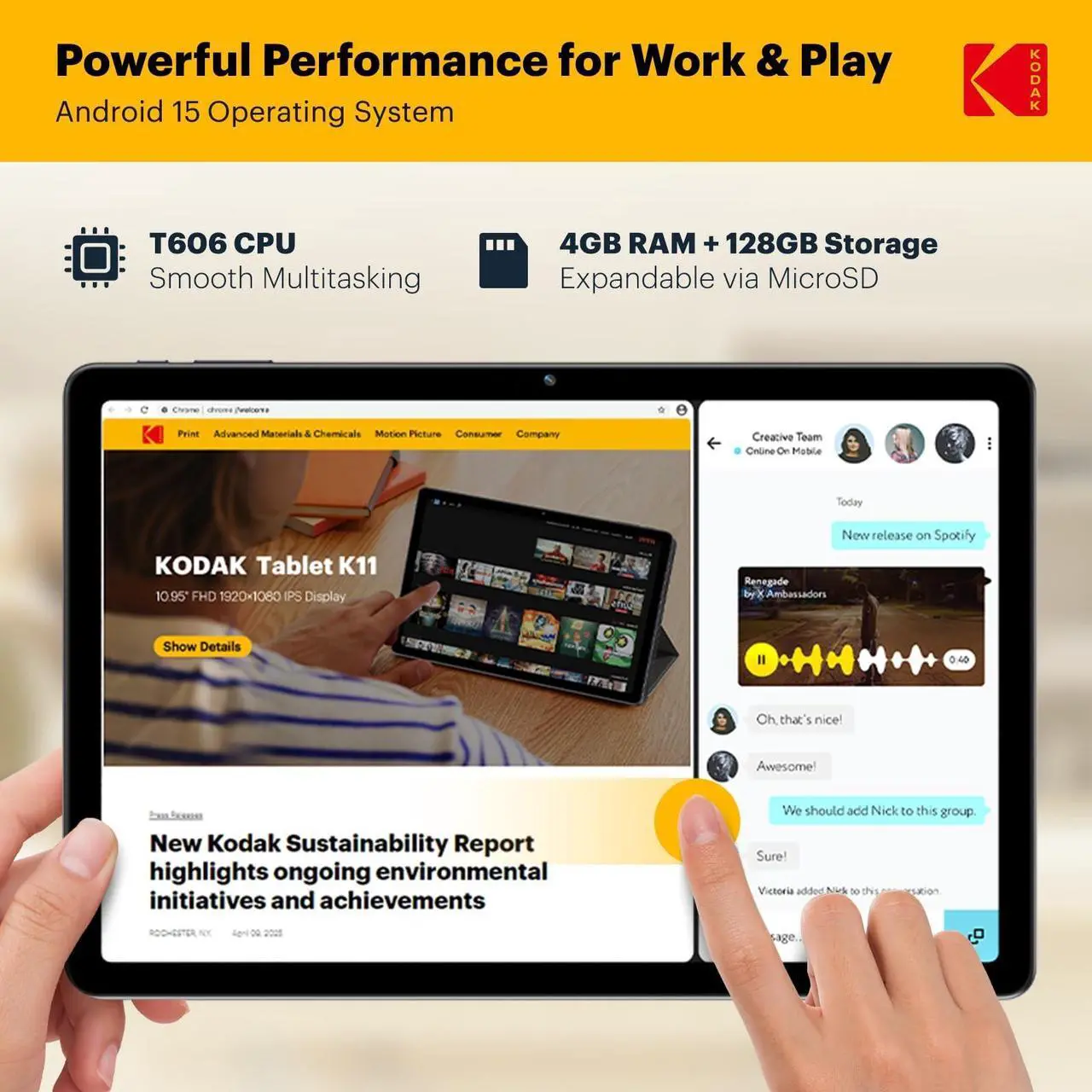 Kodak Tablet K11 - Thumbnail 5