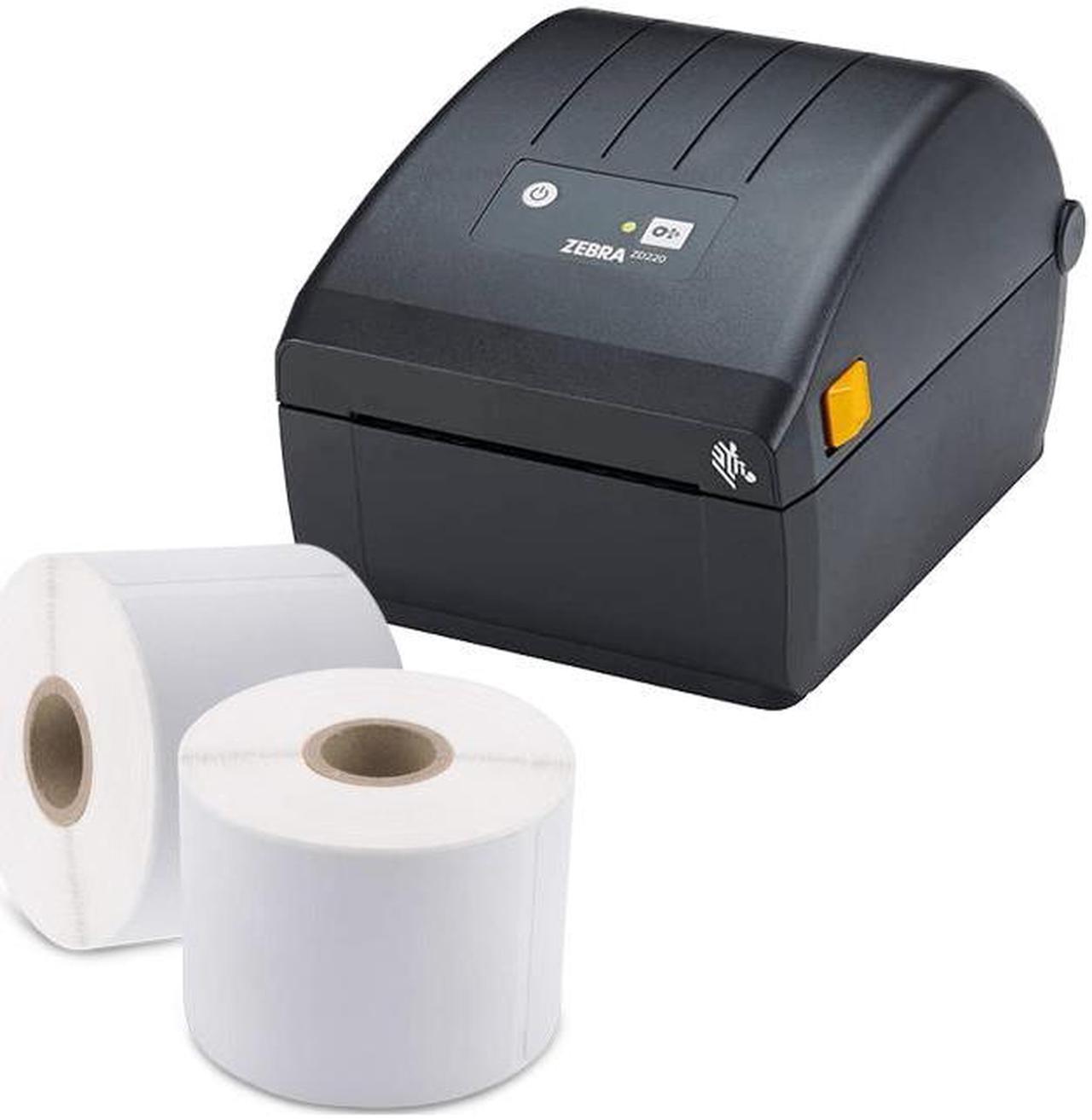 Zebra ZD220 4" Desktop Printer - USB - Direct Thermal - 203 DPI