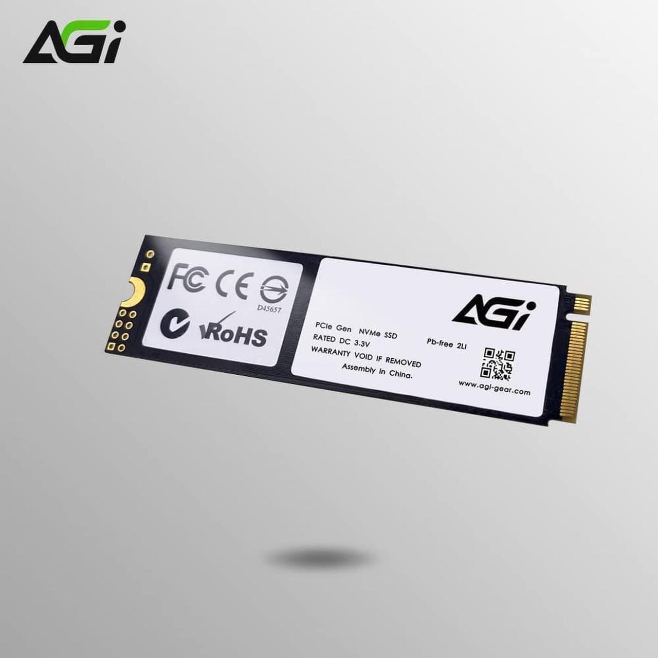 Alt view image 5 of 7 - AGI 1TB AI818 PCIe NVMe M.2 Gen4x4 SLC Cache 3D TLC NAND Flash Internal Solid State Drive SSD with Heat Sink (R/W Speed up to 5000/4500 MBs) Level up PC/Laptop Memory and Storage with Gen 4 Speed