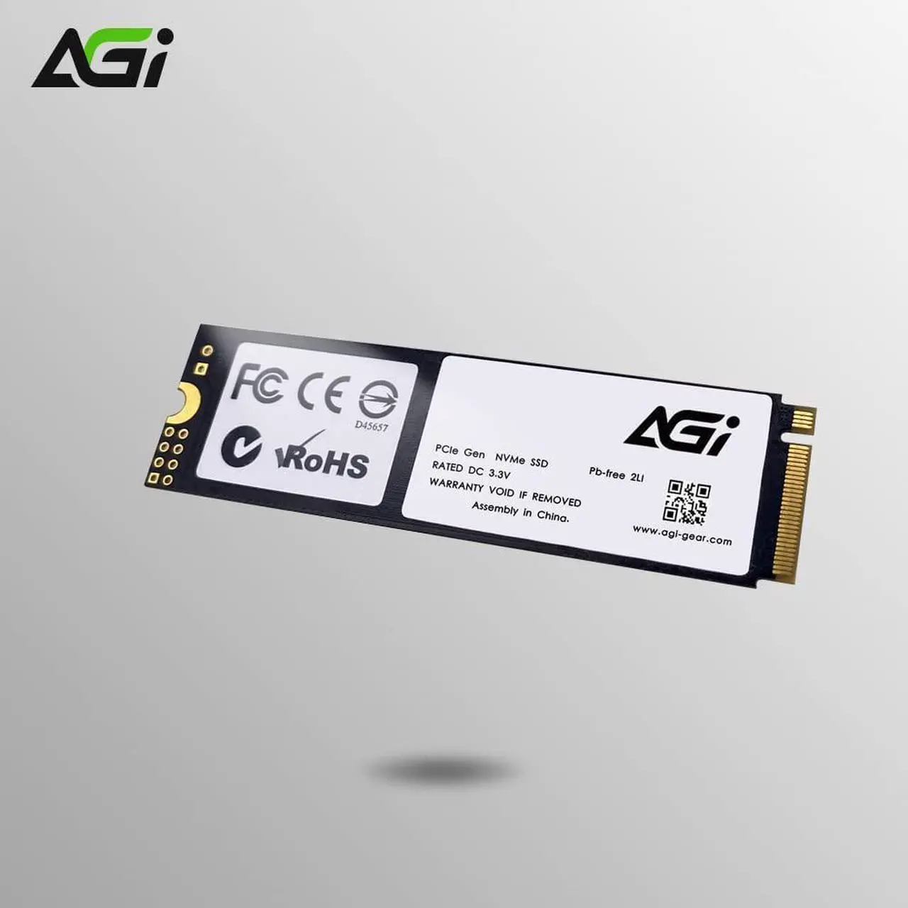 Alt view image 5 of 7 - AGI 1TB AI838 PCIe NVMe M.2 Gen4x4 DRAM Cache 3D TLC NAND Flash Internal Solid State Drive SSD with Heat Sink (R/W Speed up to 7400/5500 MBs) Level up PC/Laptop Memory and Storage with Gen 4 Speed