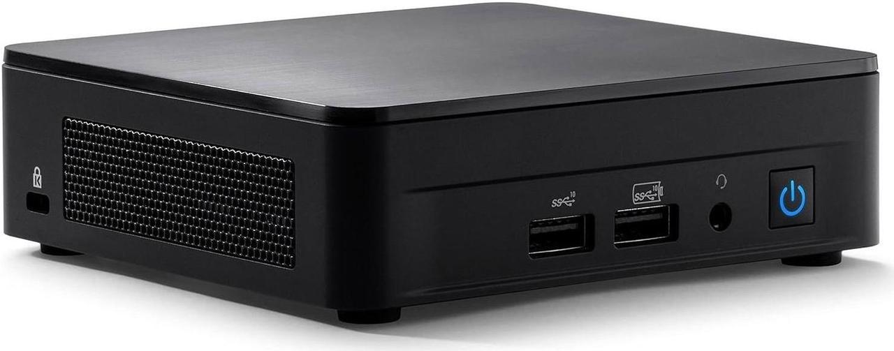 Intel NUC 12 Pro NUC12WSKi3 Desktop Computer Core i3-1220P Processor Intel UHD Graphics Wi-Fi 6E Bluetooth 5.2 8GB RAM 256GB SSD Windows 11 Pro