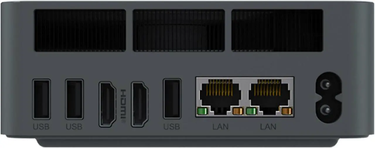 Alt view image 3 of 6 - Beelink Mini PC EQR5 AMD Ryzen 7 5825U (8C/16T Up to 4.5GHz), 16GB DDR4 RAM 500GB NVME SSD, AMD Radeon Graphics, Windows 11 Pro, WiFi 6/BT 5.2