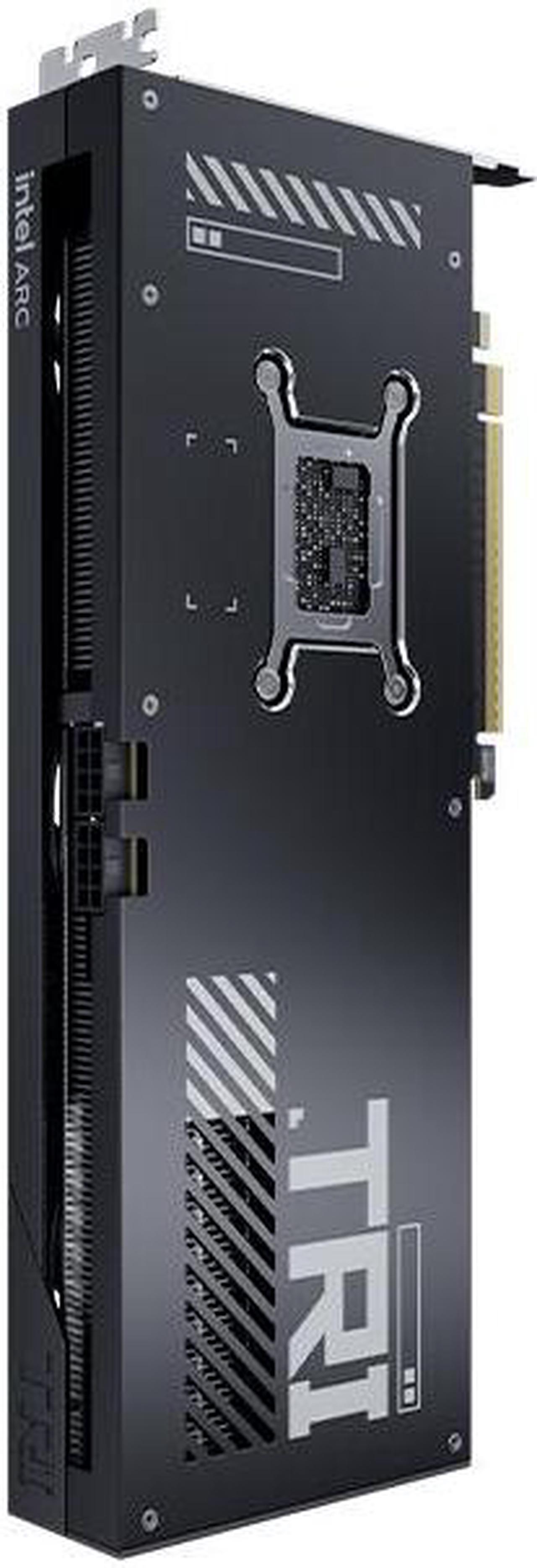 Alt view image 4 of 7 - GUNNIR Intel Arc B580 Tri 12G OC Gaming Graphics Card (PCIe 4.0, 12GB GDDR6, HDMI 2.1, DisplayPort 2.1) Black
