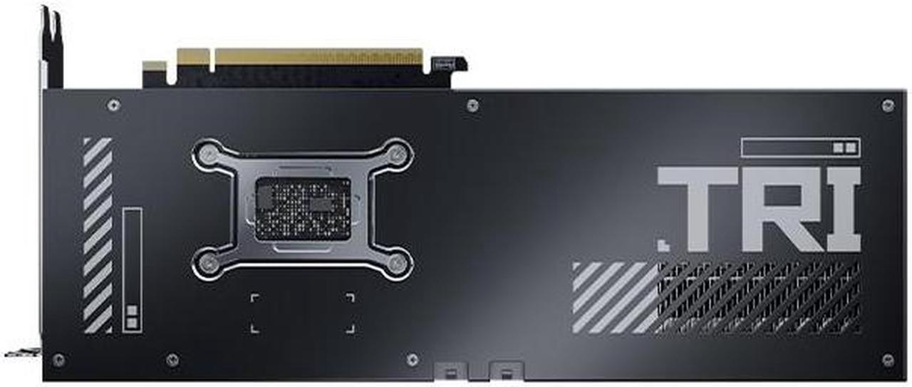 Alt view image 3 of 7 - GUNNIR Intel Arc B580 Tri 12G OC Gaming Graphics Card (PCIe 4.0, 12GB GDDR6, HDMI 2.1, DisplayPort 2.1) Black