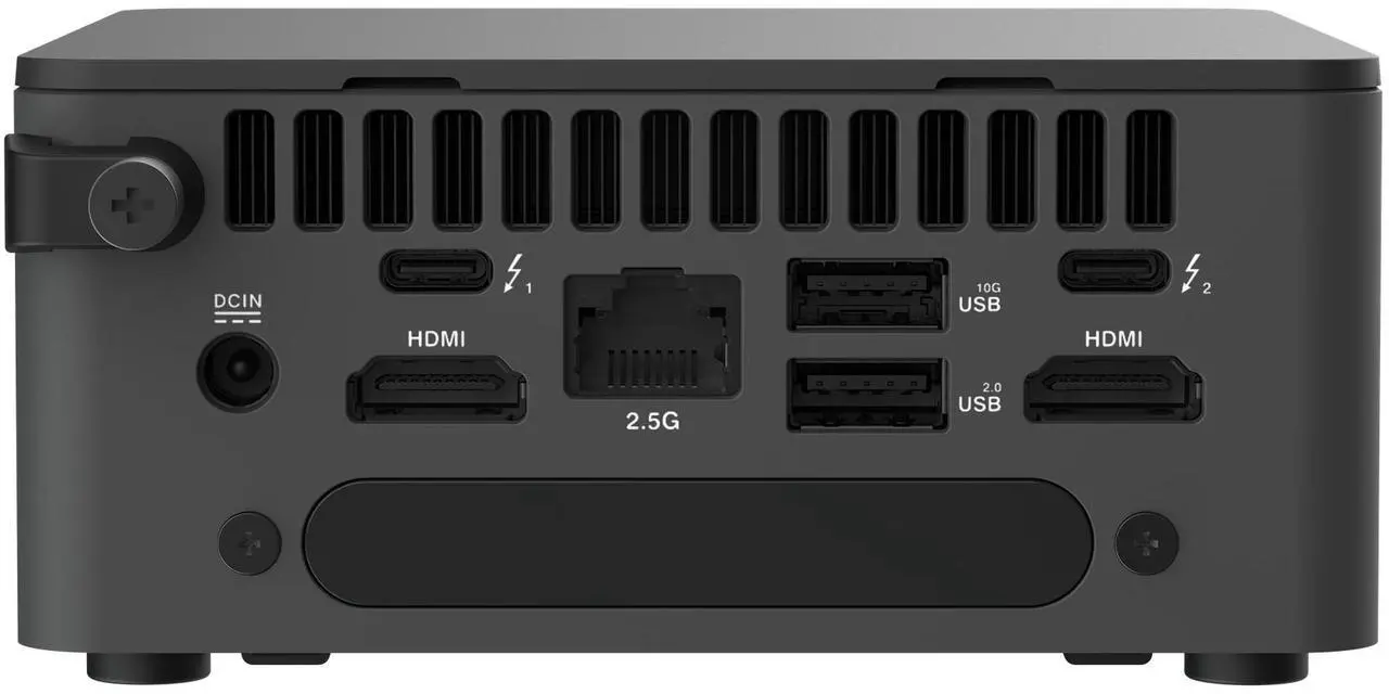 Alt view image 2 of 7 - ASUS NUC 13 Pro RNUC13ANHI5000U Intel Core 13th Gen i5-1340P Tall Kit - US cord, Single Unit - Memory and Storage Sold Separately