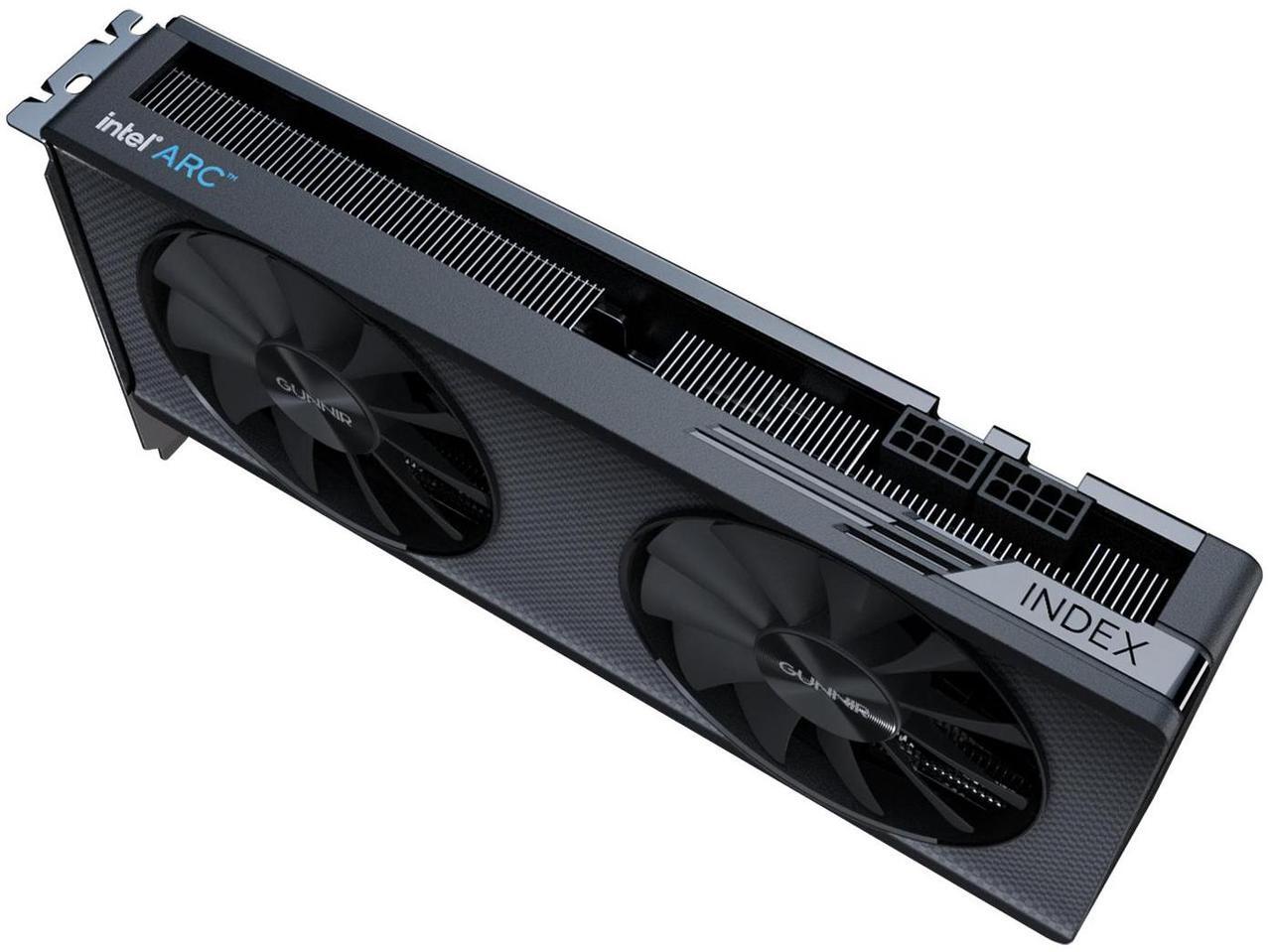 Alt view image 6 of 7 - GUNNIR Intel Arc A750 Index 8G GDDR6 2050MHz Dual Fan Graphics Card (256-bit, PCIe 4.0, HDMI/DisplayPort, Supports 4k)