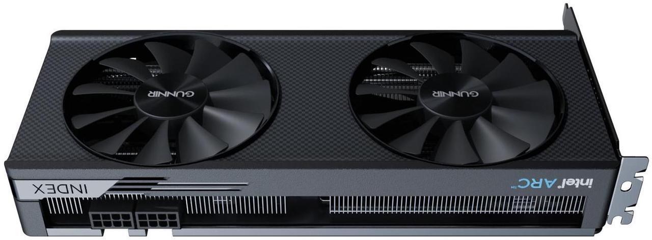 Alt view image 2 of 7 - GUNNIR Intel Arc A750 Index 8G GDDR6 2050MHz Dual Fan Graphics Card (256-bit, PCIe 4.0, HDMI/DisplayPort, Supports 4k)