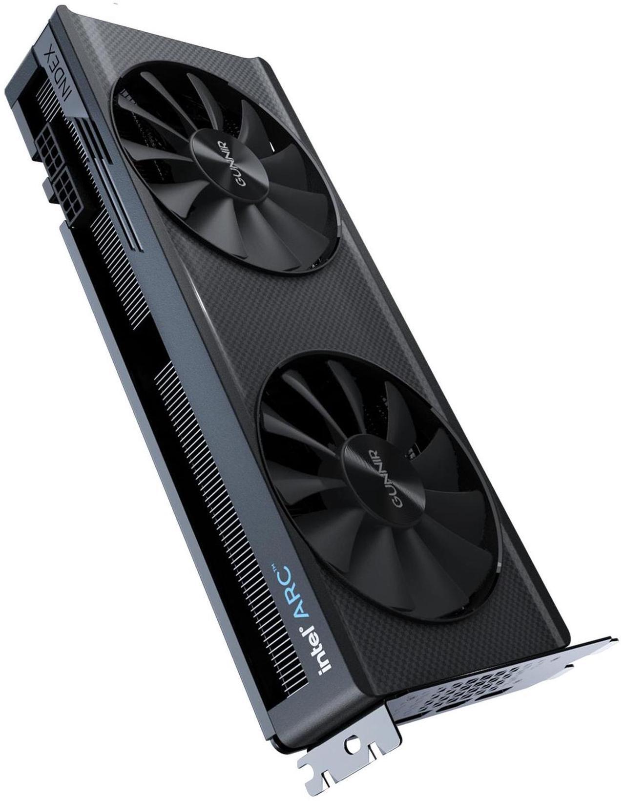 Alt view image 7 of 7 - GUNNIR Intel Arc A750 Index 8G GDDR6 2050MHz Dual Fan Graphics Card (256-bit, PCIe 4.0, HDMI/DisplayPort, Supports 4k)