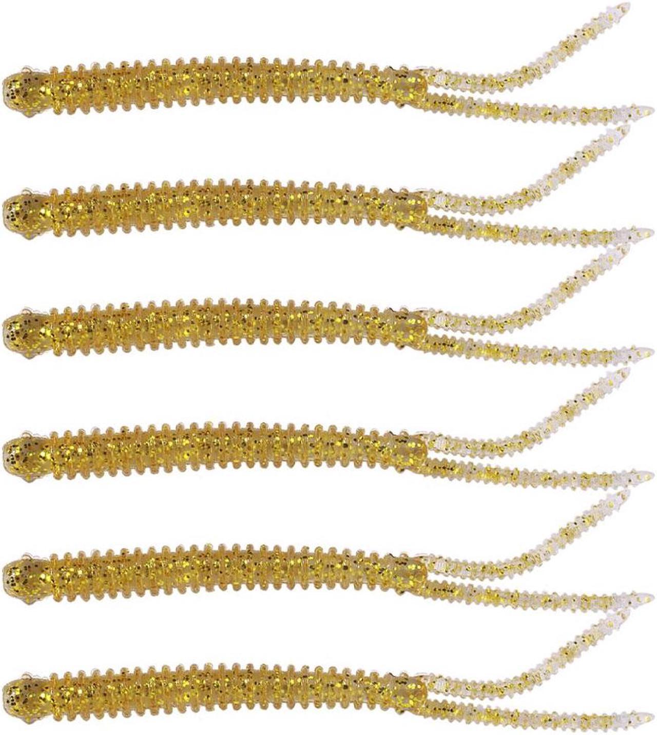 Alt view image 4 of 5 - 24pcs Fishing Soft Worm Lures set Fishing Bait Soft Sinking Lure Pesca Silicone Fishing Tackle,4.72in (12CM)-3.2G