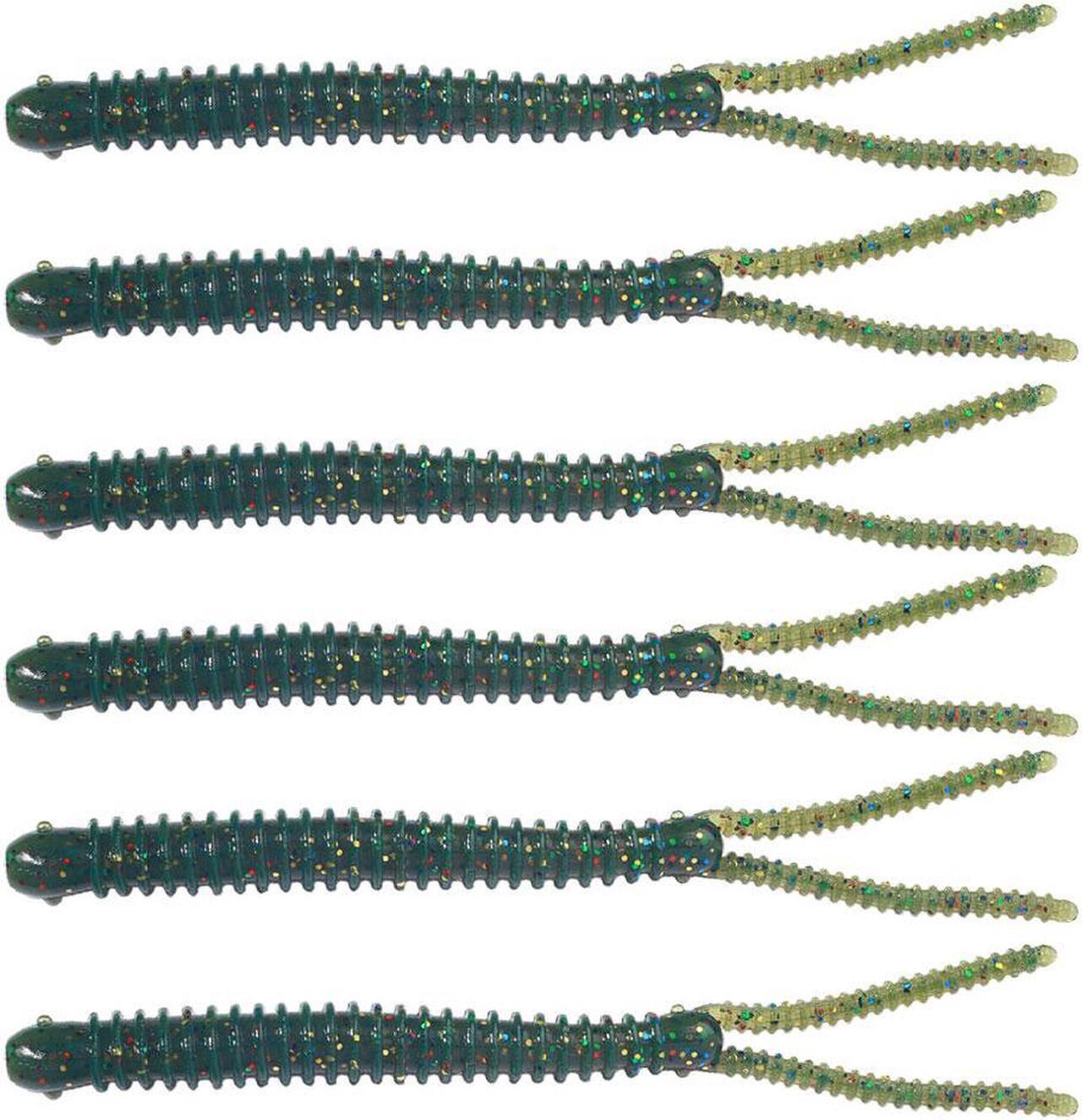 Alt view image 5 of 5 - 24pcs Fishing Soft Worm Lures set Fishing Bait Soft Sinking Lure Pesca Silicone Fishing Tackle,4.72in (12CM)-3.2G