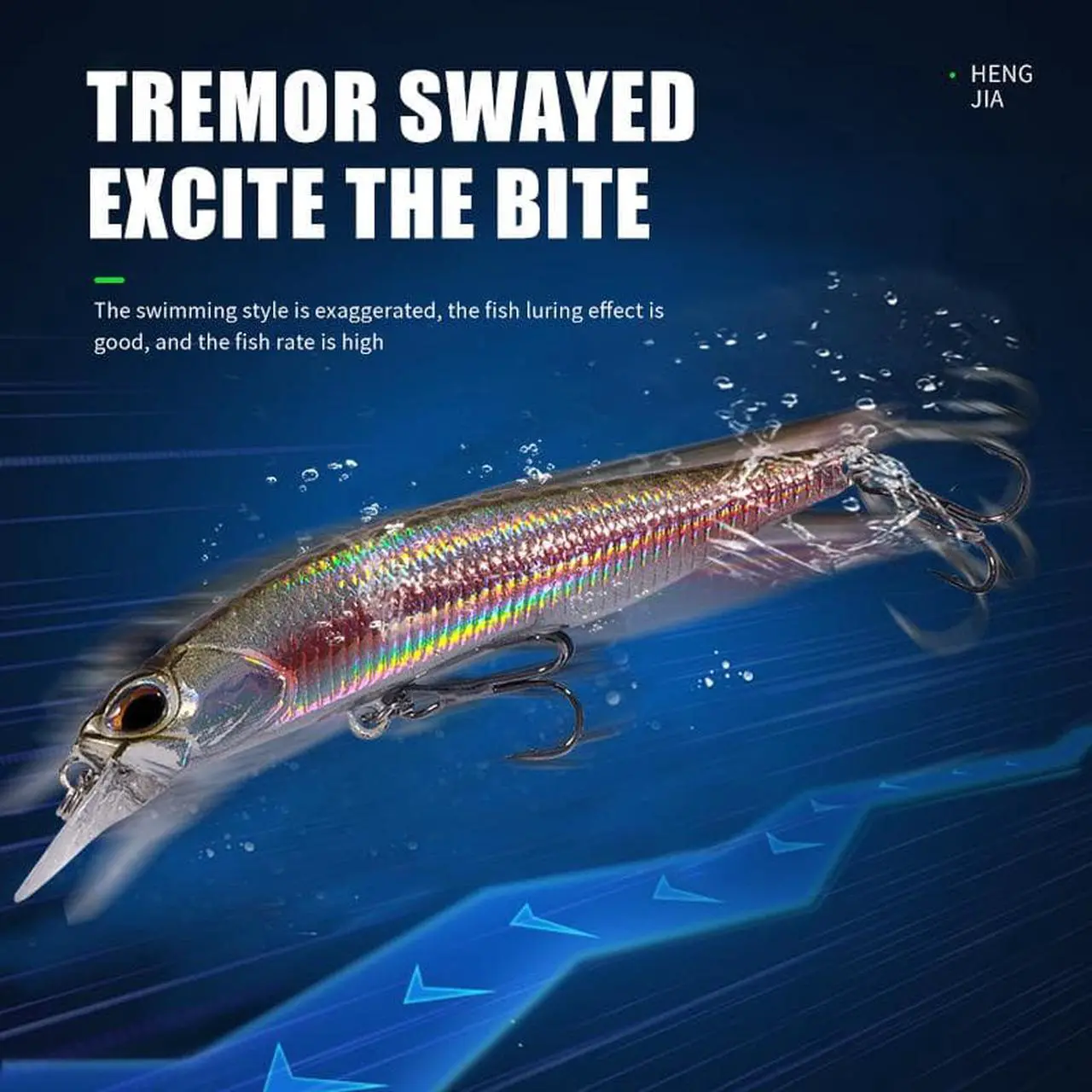 Alt view image 5 of 7 - 8pcs Minnow Fishing Lure Set Wobbler Crankbait Isca Artificial Hard Bait Carp Mini Fishing Lures Pesca Tackle, 2.95in/7.5cm, 5.1g, 10# Fish Hook