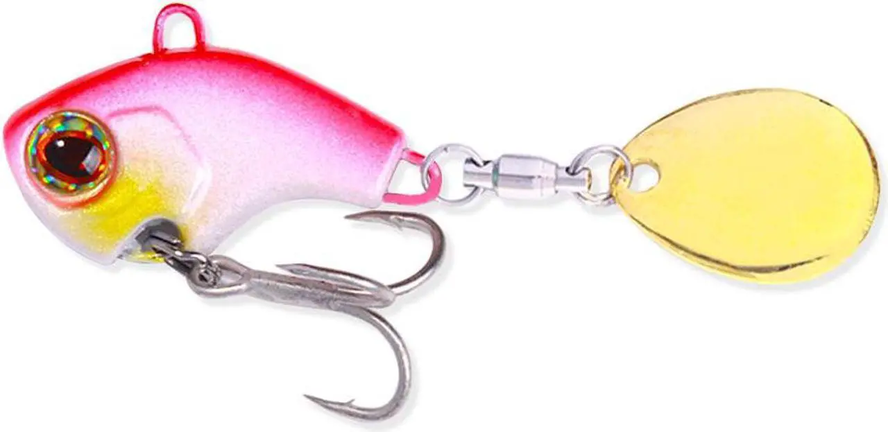 Alt view image 5 of 6 - 10Pcs Rotating Metal VIB vibration Bait Spinner Spoon Fishing Lures Jigs Trout Fishing Hard Baits Tackle Pesca ,9g