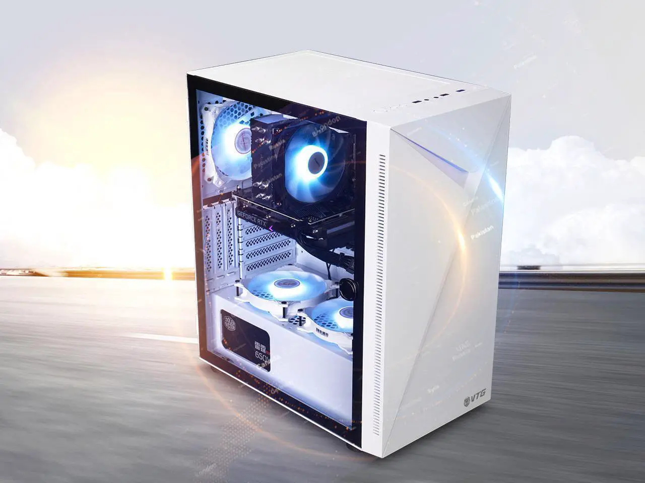 Alt view image 7 of 7 - VTG Gaming PC Desktop Intel Core i5 13th Gen 13490F (Beat13400F) 16GB DDR4 1TB SSD , NVIDIA RTX 4060Ti, 650W PSU,  Windows 11 Home 64-bit,Gaming PC With Free Gaming Keyboard and Mouse