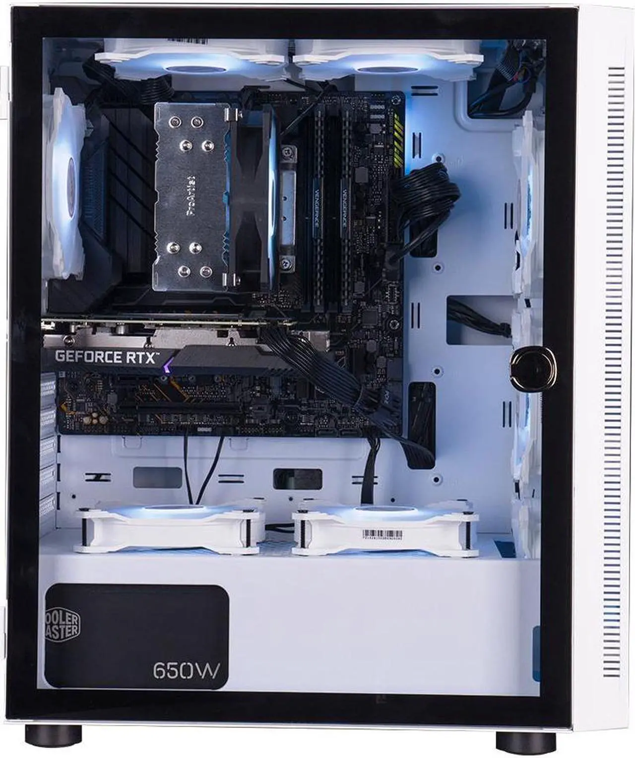 Alt view image 5 of 7 - VTG Gaming PC Desktop Intel Core i5 13th Gen 13490F (Beat13400F) 16GB DDR4 1TB SSD , NVIDIA RTX 4060Ti, 650W PSU,  Windows 11 Home 64-bit,Gaming PC With Free Gaming Keyboard and Mouse