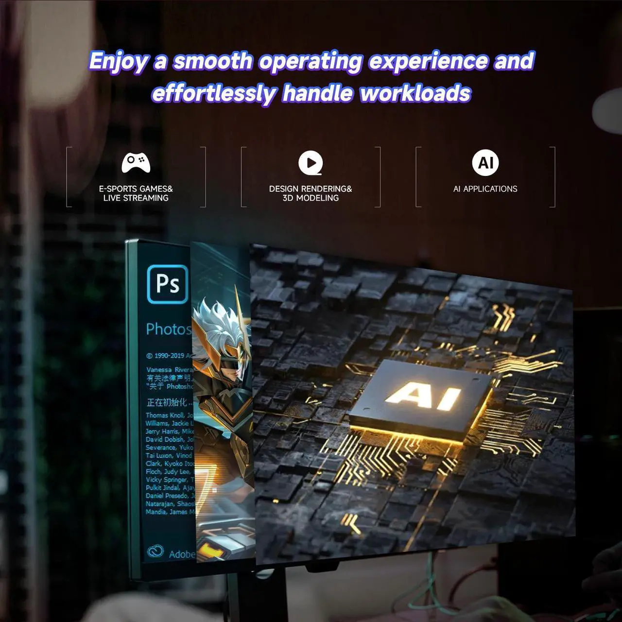 Alt view image 6 of 7 - VTG Gaming PC Ryzen7 9700X, Radeon RX 7800 XT 16G, 1TB NVME SSD, 32GB DDR5 RAM , 850W GOLD PSU ,240MM AIO liquid cooler , B650M ,  Windows 11 Home, WIFI , Prebuilt Gaming Pc
