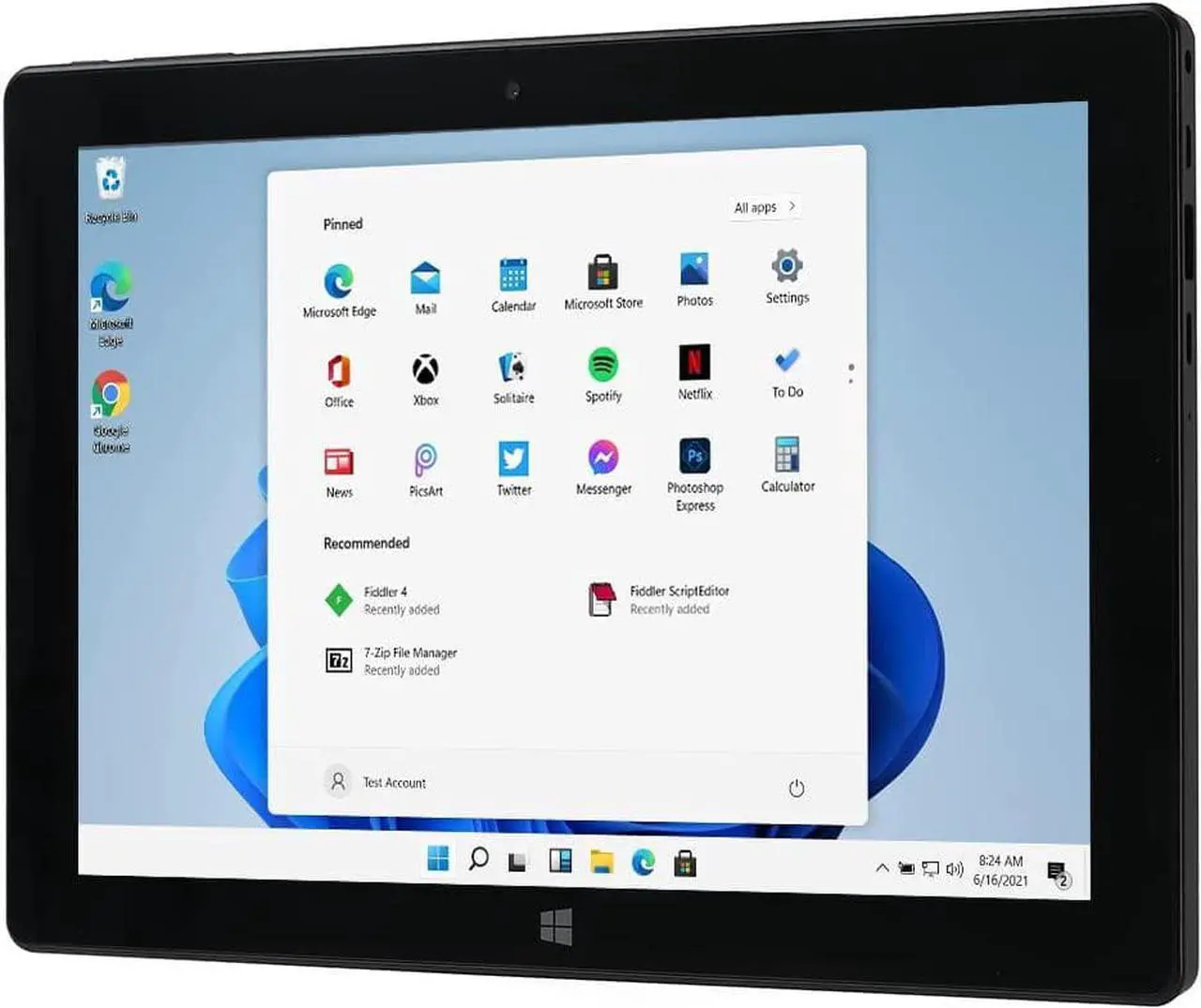 Alt view image 2 of 6 - Fusion5 10" Windows 11 FWIN232+ FHD PRO N4120 Intel Quad-Core Ultra Slim Windows Tablet PC - 4GB RAM, 64GB Storage, 1920x1200 FHD Display, USB 3.0, Micro HDMI, 5MP & 2MP Camera, Expandable M.2 Storage