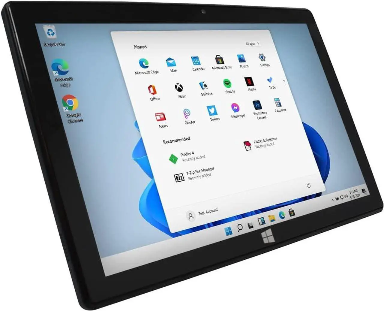 Alt view image 5 of 6 - Fusion5 10" Windows 11 FWIN232+ FHD PRO N4120 Intel Quad-Core Ultra Slim Windows Tablet PC - 4GB RAM, 64GB Storage, 1920x1200 FHD Display, USB 3.0, Micro HDMI, 5MP & 2MP Camera, Expandable M.2 Storage