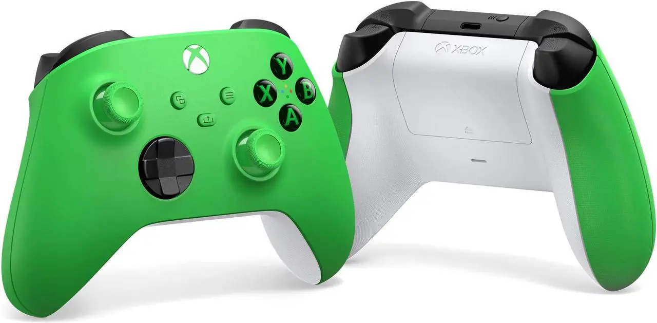 Alt view image 4 of 6 - Microsoft Xbox Wireless Controller - Velocity Green