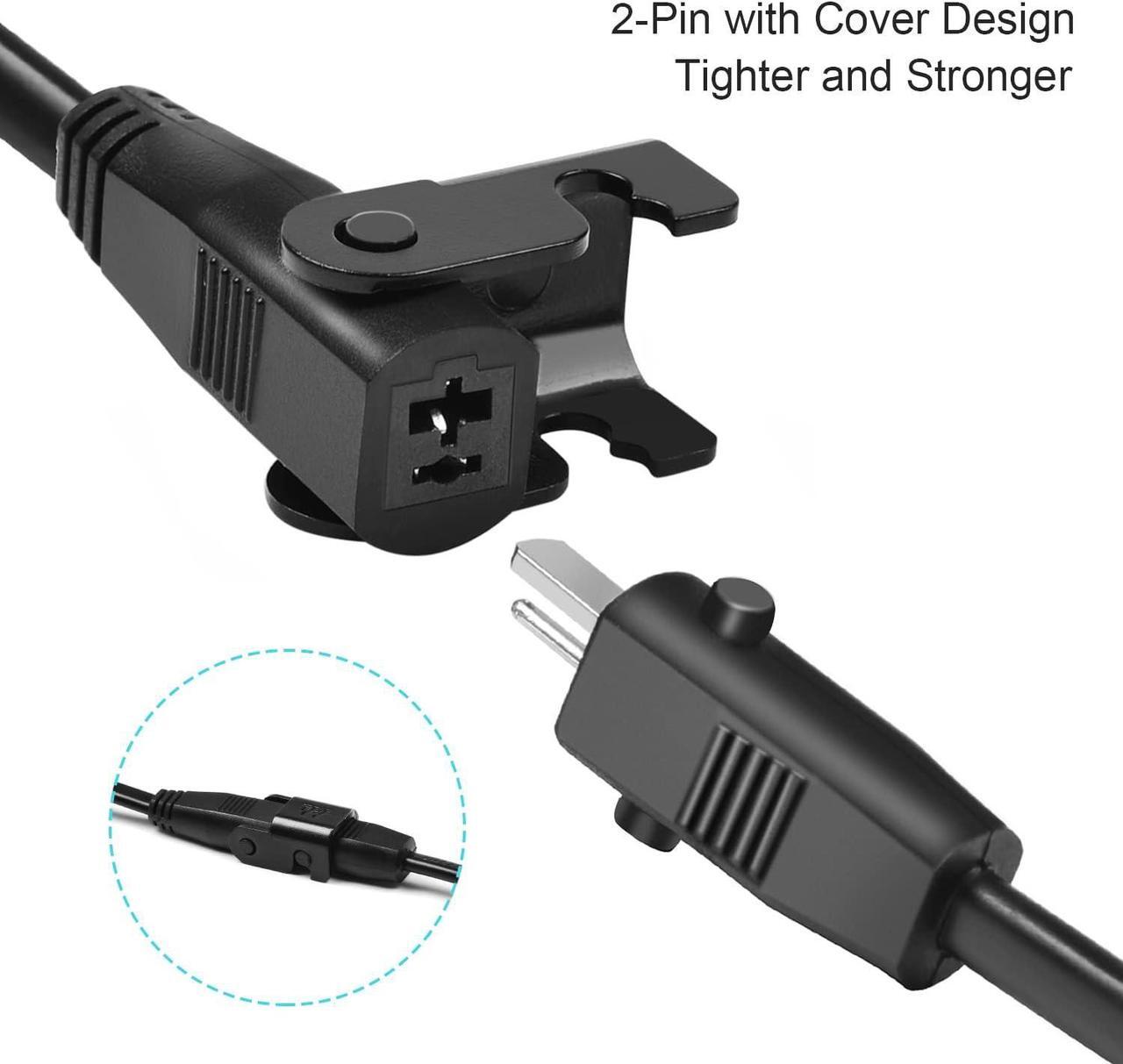 Alt view image 3 of 7 - Power Recliner Power Supply Kit, Universal Dual Power Supply Transformer with AC Power Cord, DC Extension Cable and Y Splitter Cord 29V 2A Adapter for Recliner, Lift Chairs and Sofa