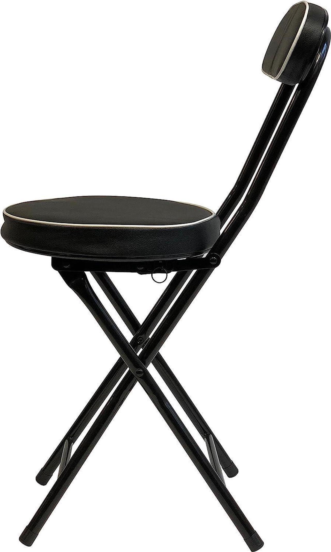 Alt view image 2 of 6 - Wee's Beyond Cushioned Padded Folding Stool, Welcome to consult