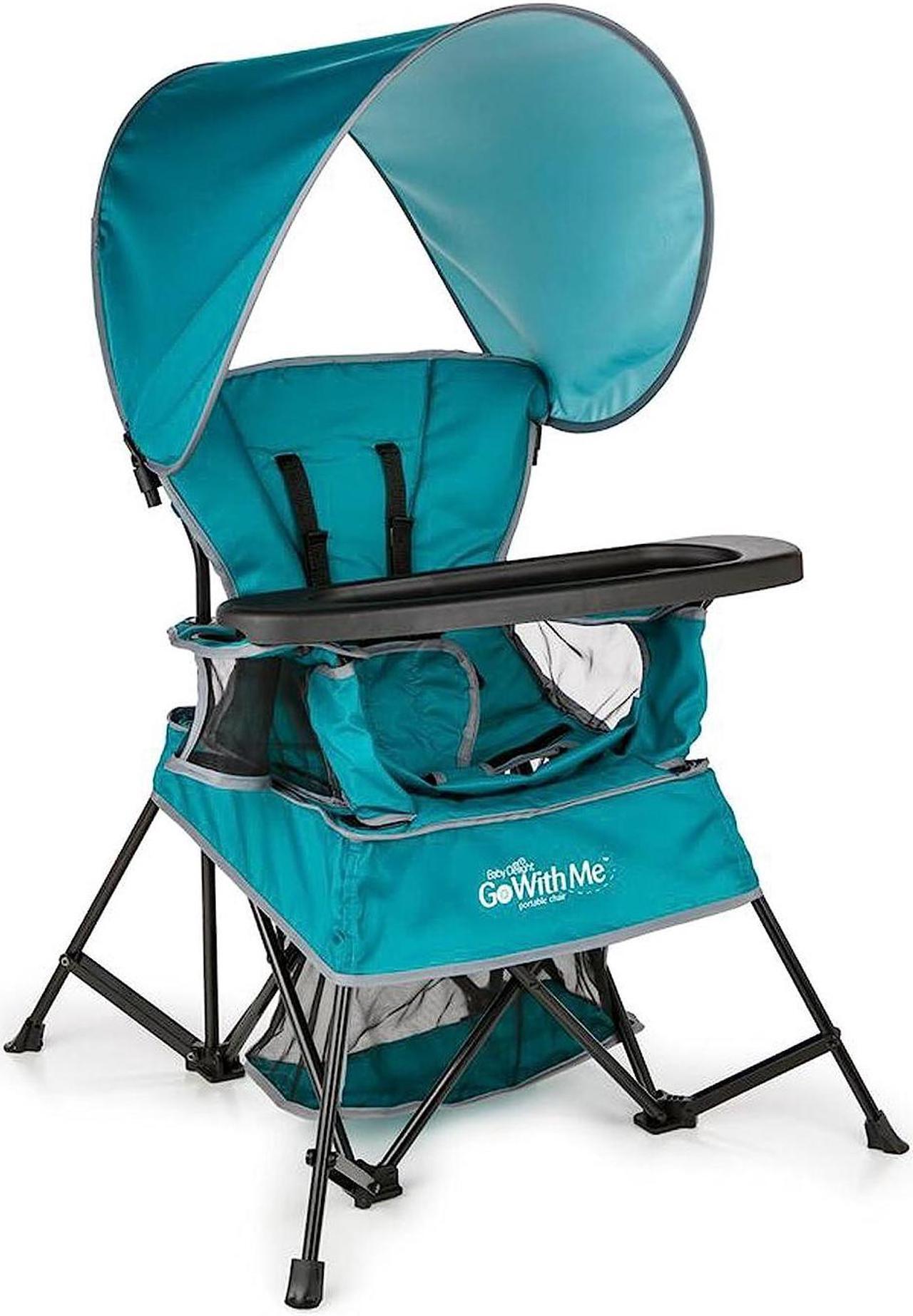 Main image of Baby Delight Go with Me Venture Portable Chair | Indoor and Outdoor | Sun Canopy | 3 Child Growth Stages | Teal, Welcome to consult