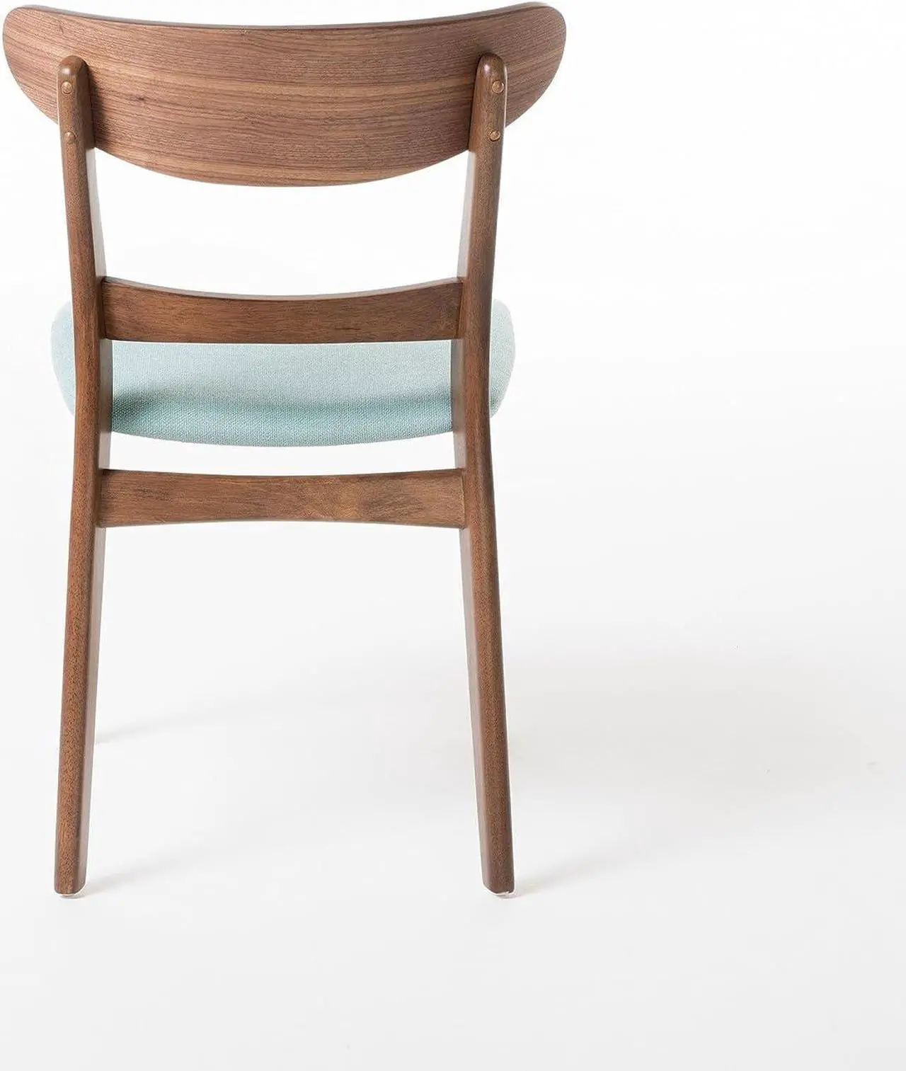 Alt view image 5 of 7 - Christopher Knight Home Idalia Dining Chairs, 2-Pcs Set, Mint / Walnut Finish, Welcome to consult