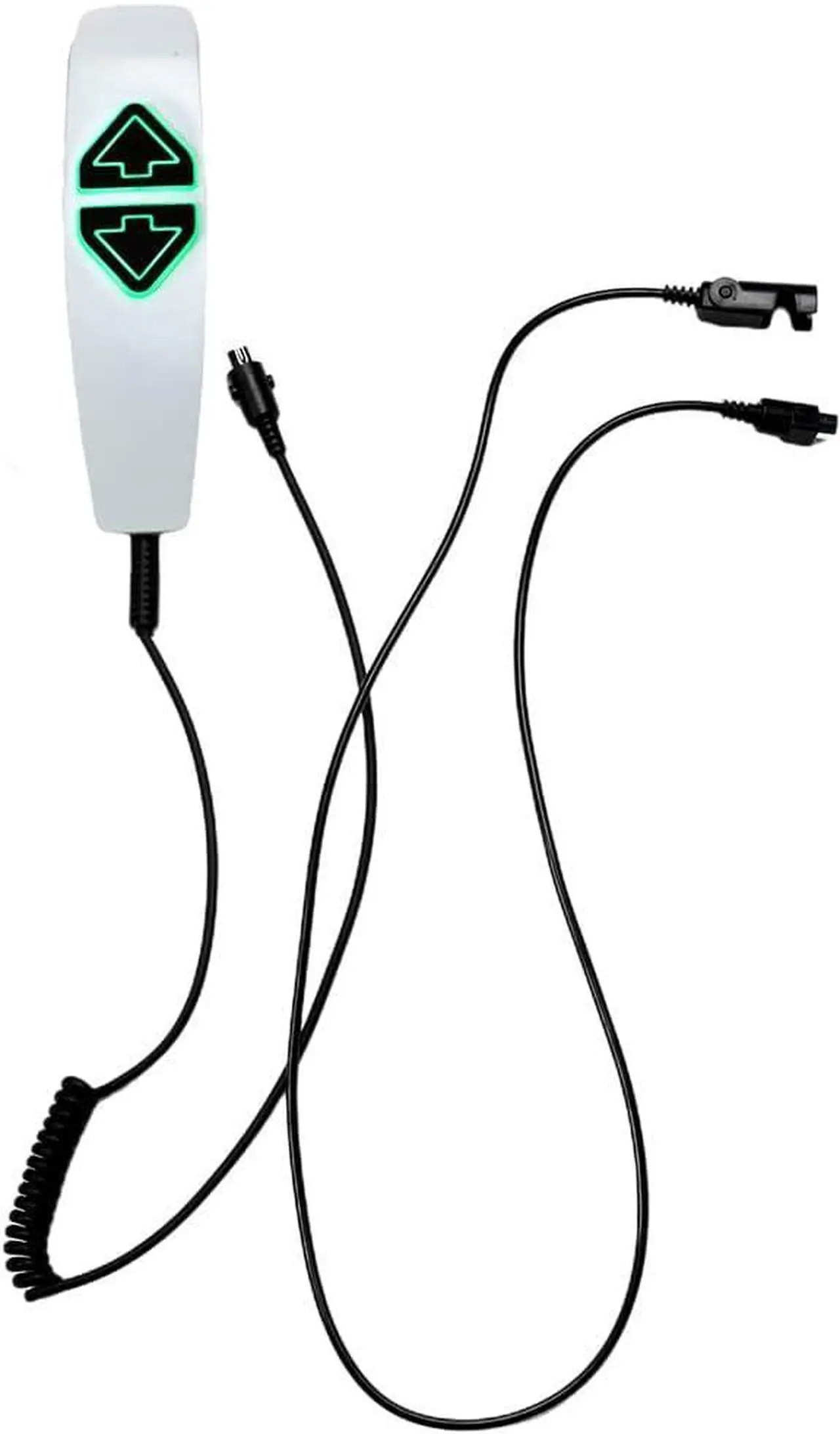 Alt view image 2 of 6 - Fruhdi Lift Chairs Remote 2 Button 5 Pin Prong Hand Control with USB and Backlight
