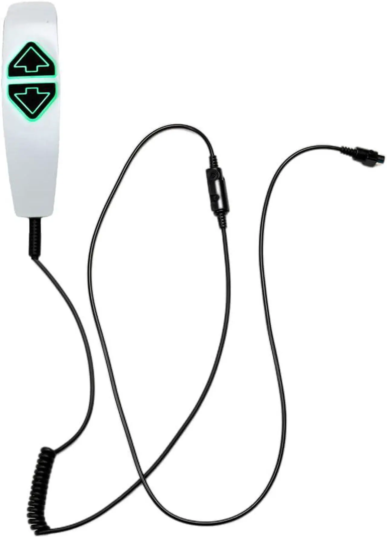 Alt view image 6 of 6 - Fruhdi Lift Chairs Remote 2 Button 5 Pin Prong Hand Control with USB and Backlight
